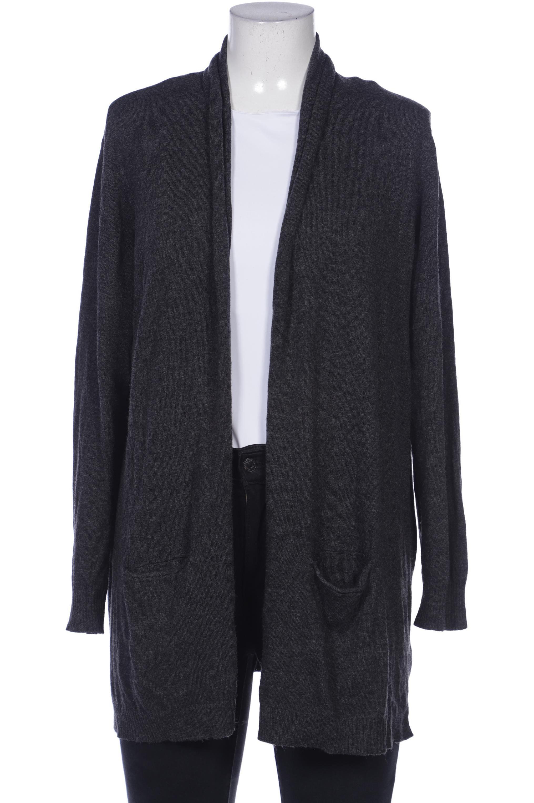 

darling harbour Damen Strickjacke, grau, Gr. 46