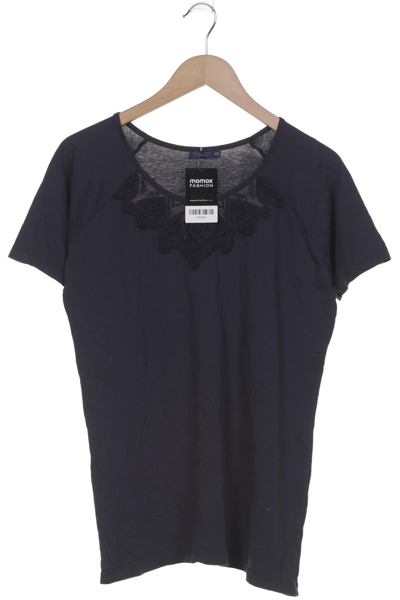 

darling harbour Damen T-Shirt, marineblau, Gr. 46