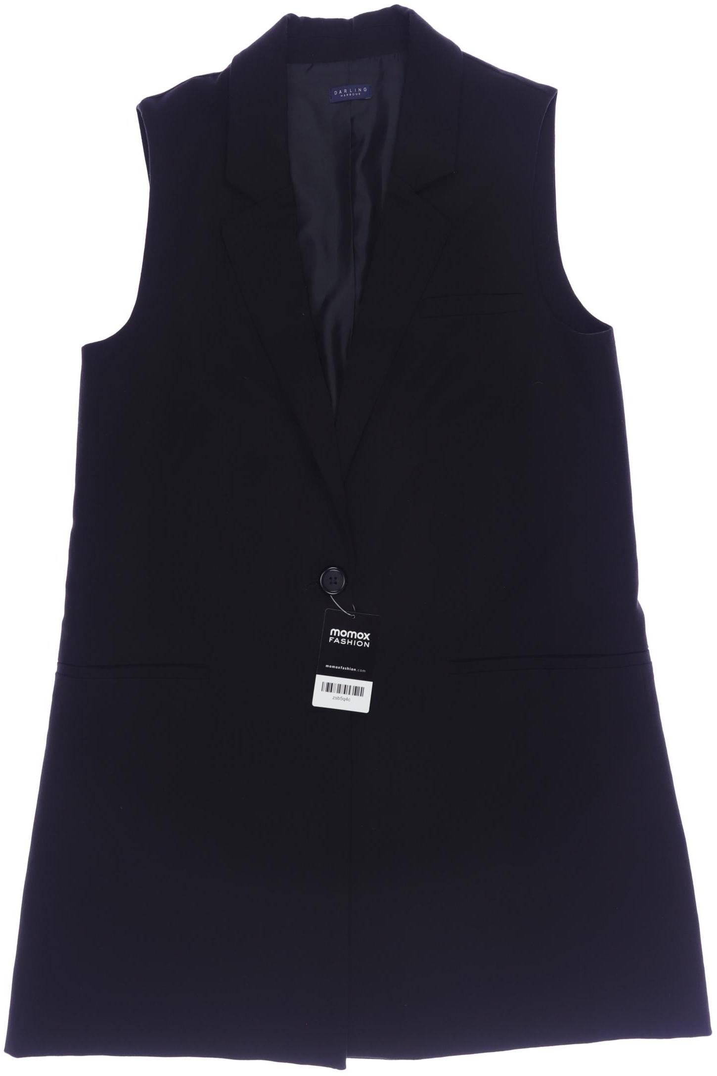 

darling harbour Damen Weste, schwarz, Gr. 38