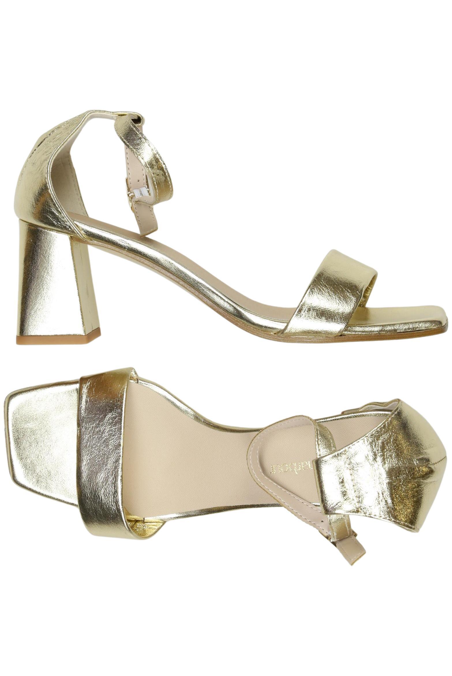 

darling harbour Damen Sandale, gold, Gr. 40