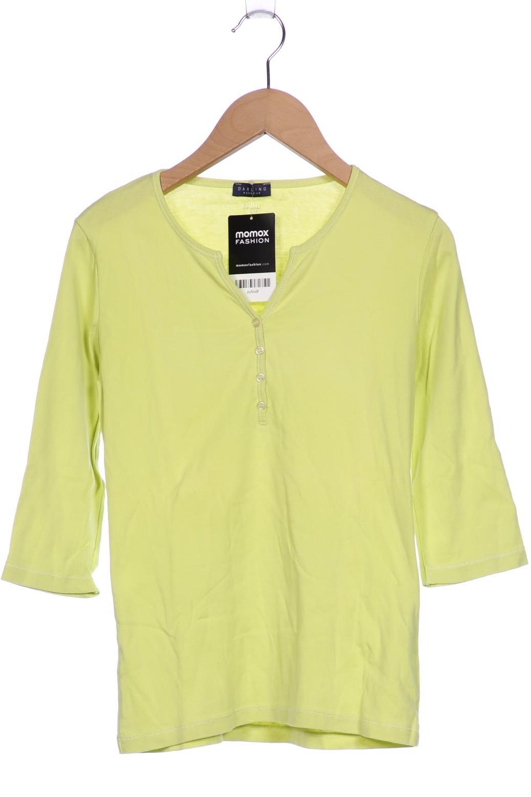

darling harbour Damen Langarmshirt, hellgrün, Gr. 36