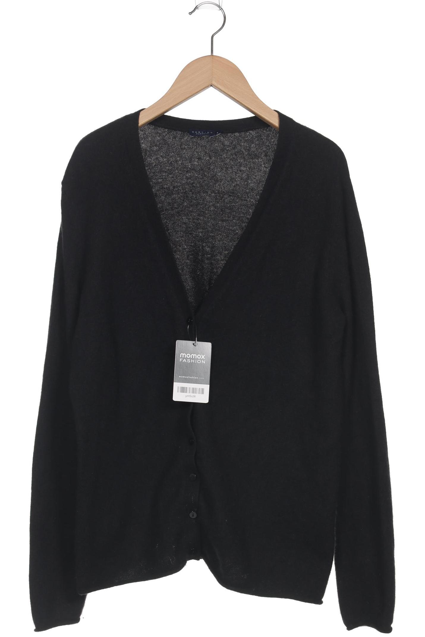 

darling harbour Damen Strickjacke, schwarz, Gr. 42