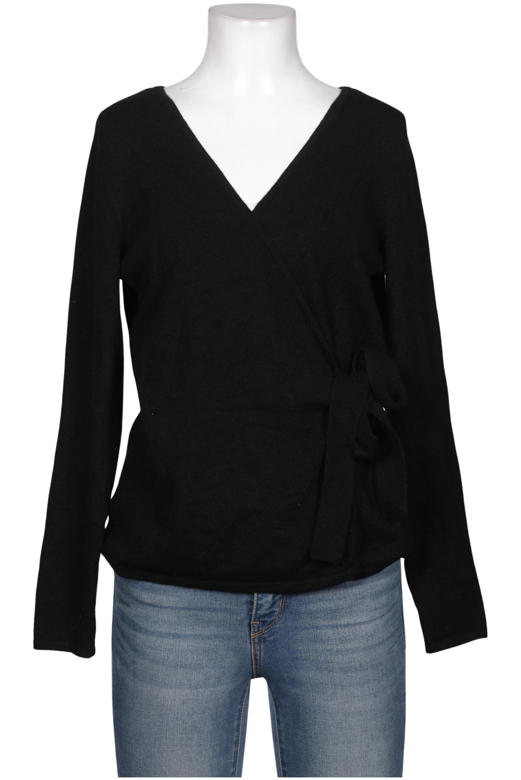 

Davida Cashmere Damen Strickjacke, schwarz, Gr. 38