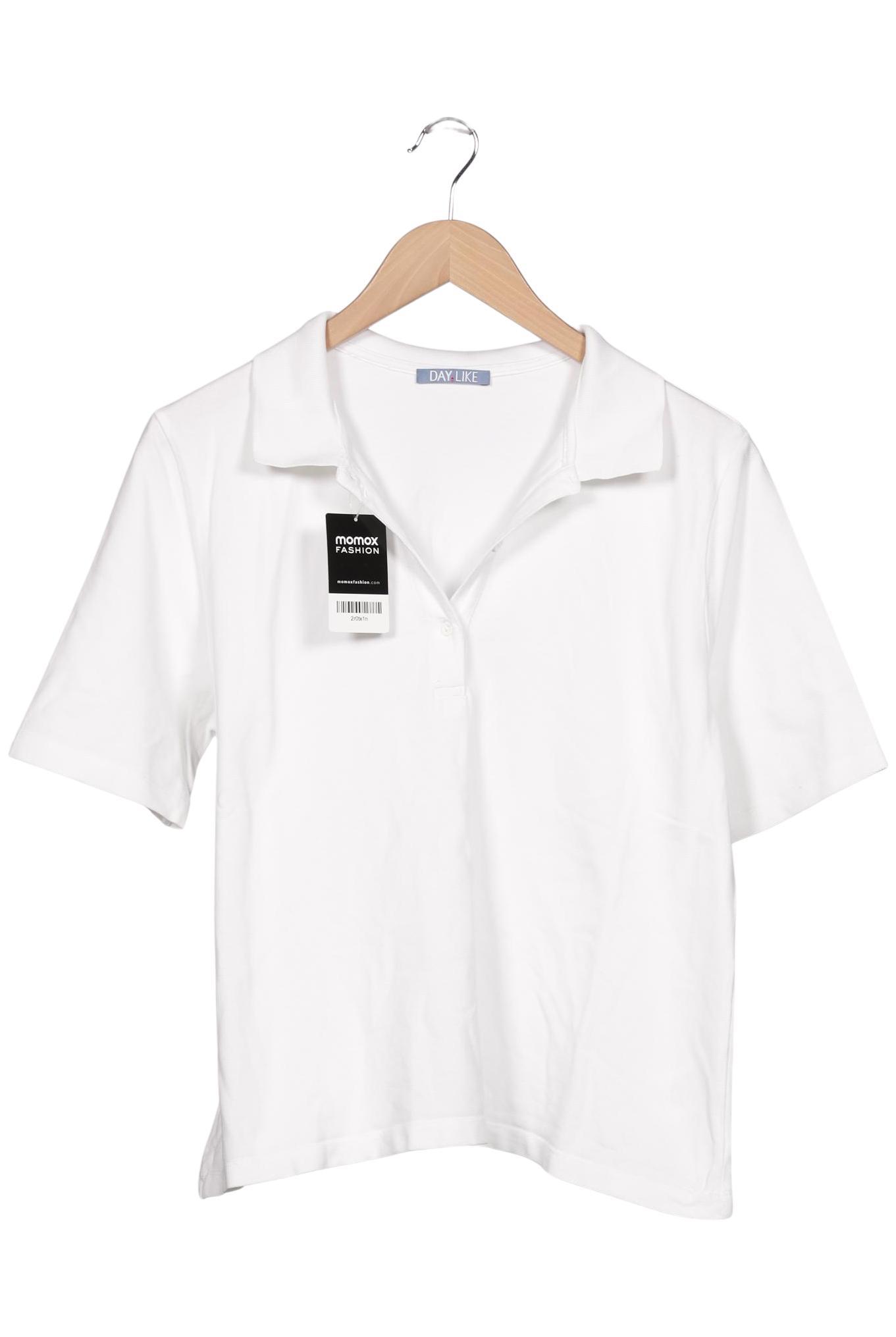 

DAY.Like by Peter Hahn Damen Poloshirt, weiß, Gr. 44