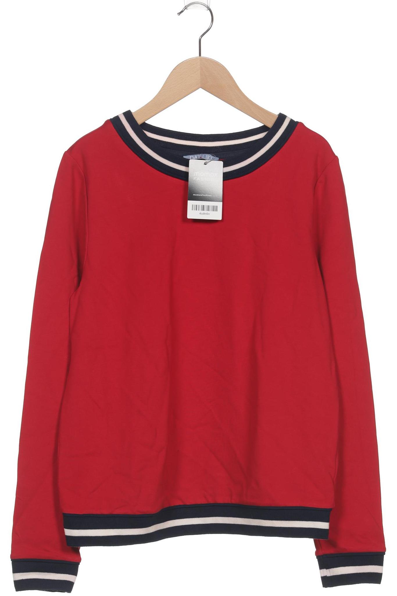 

DAY.Like by Peter Hahn Damen Langarmshirt, rot, Gr. 36