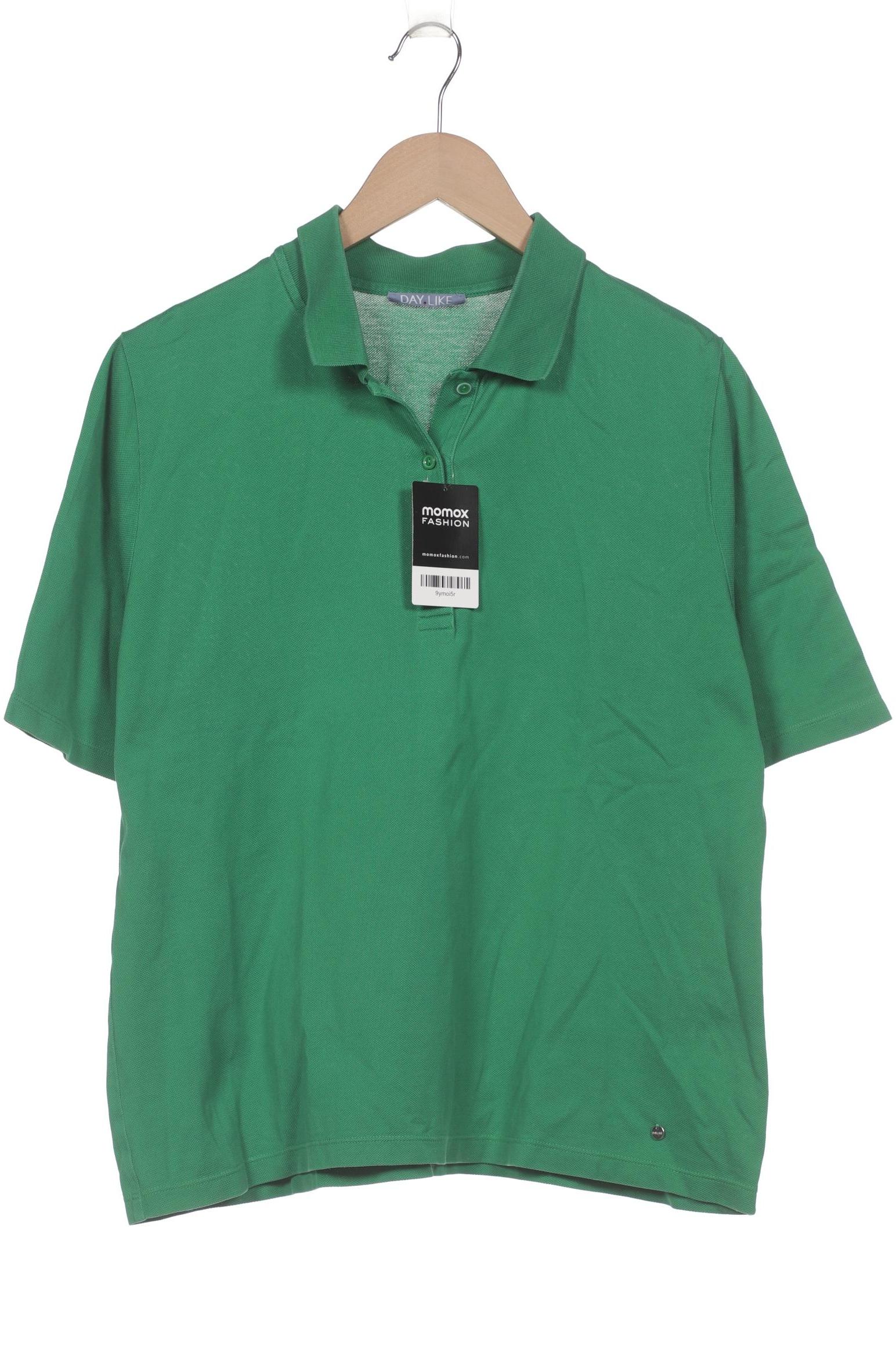 

DAY.Like by Peter Hahn Damen Poloshirt, grün, Gr. 46