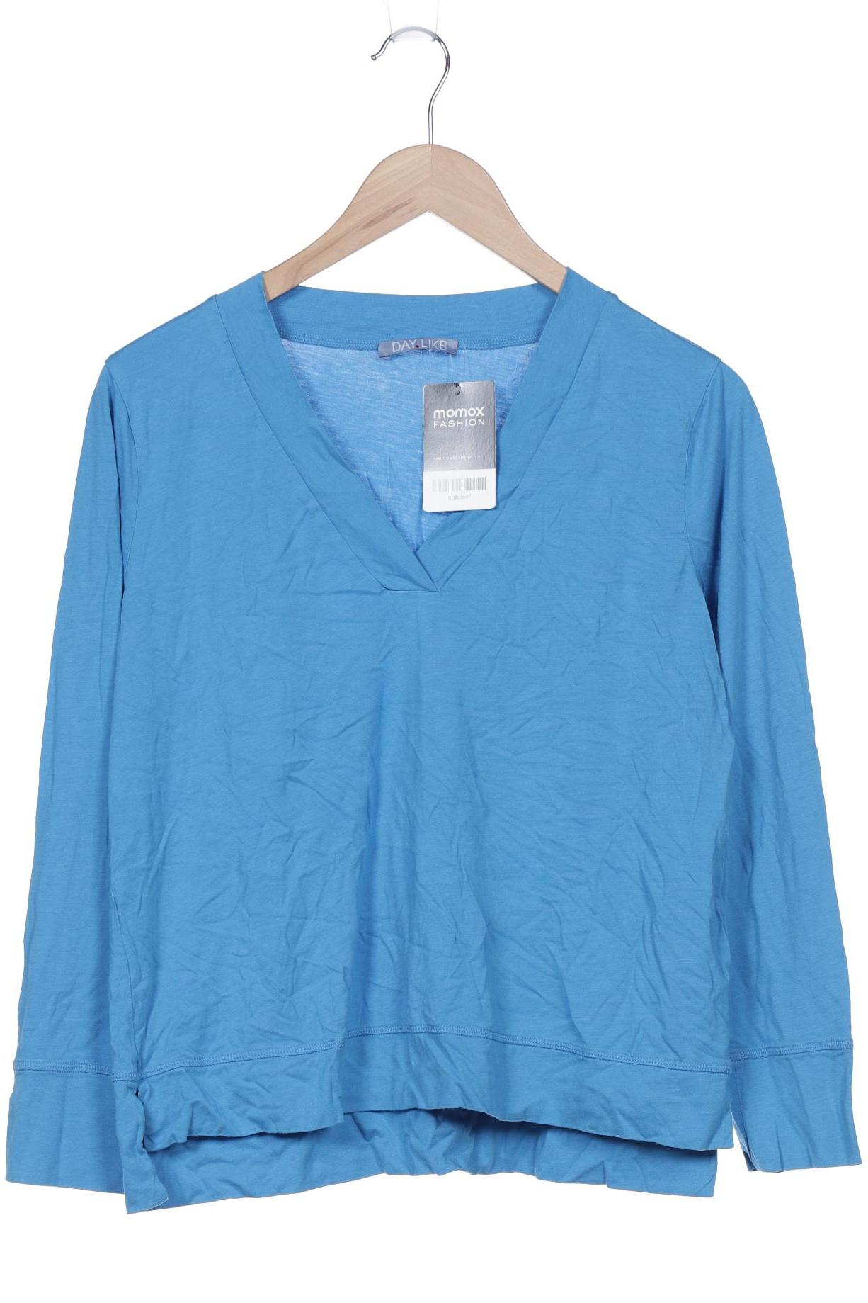 

DAY.Like by Peter Hahn Damen Langarmshirt, blau, Gr. 44