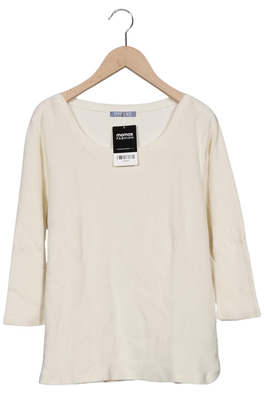 

DAY.Like by Peter Hahn Damen Pullover, cremeweiß, Gr. 42