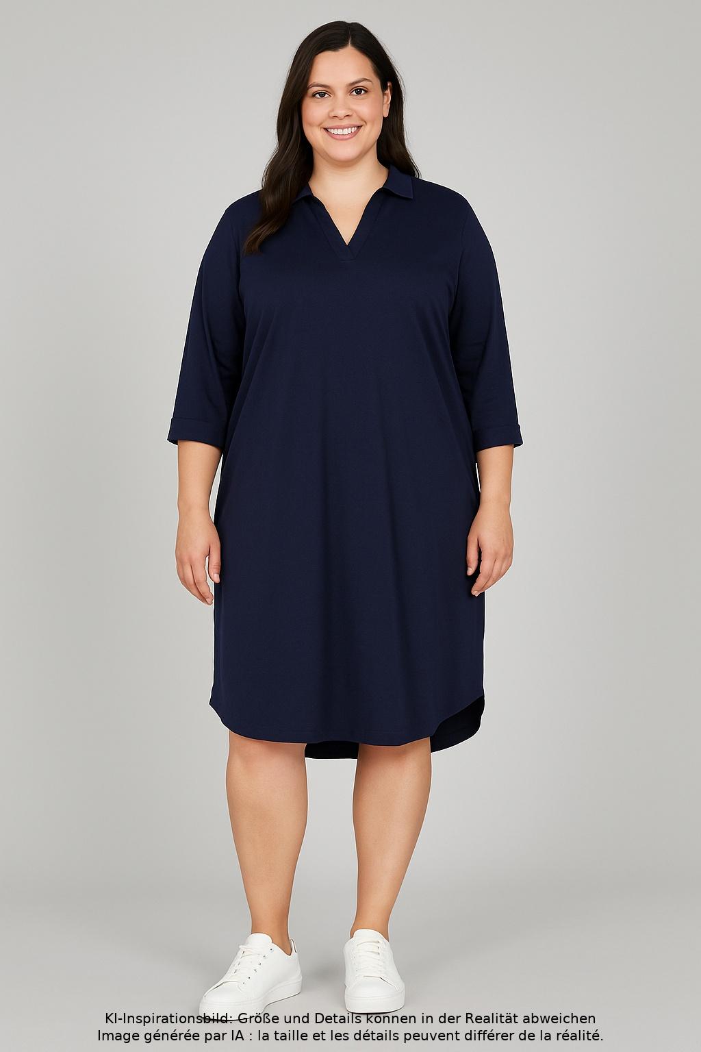 

DAY.Like by Peter Hahn Damen Kleid, marineblau, Gr. 44