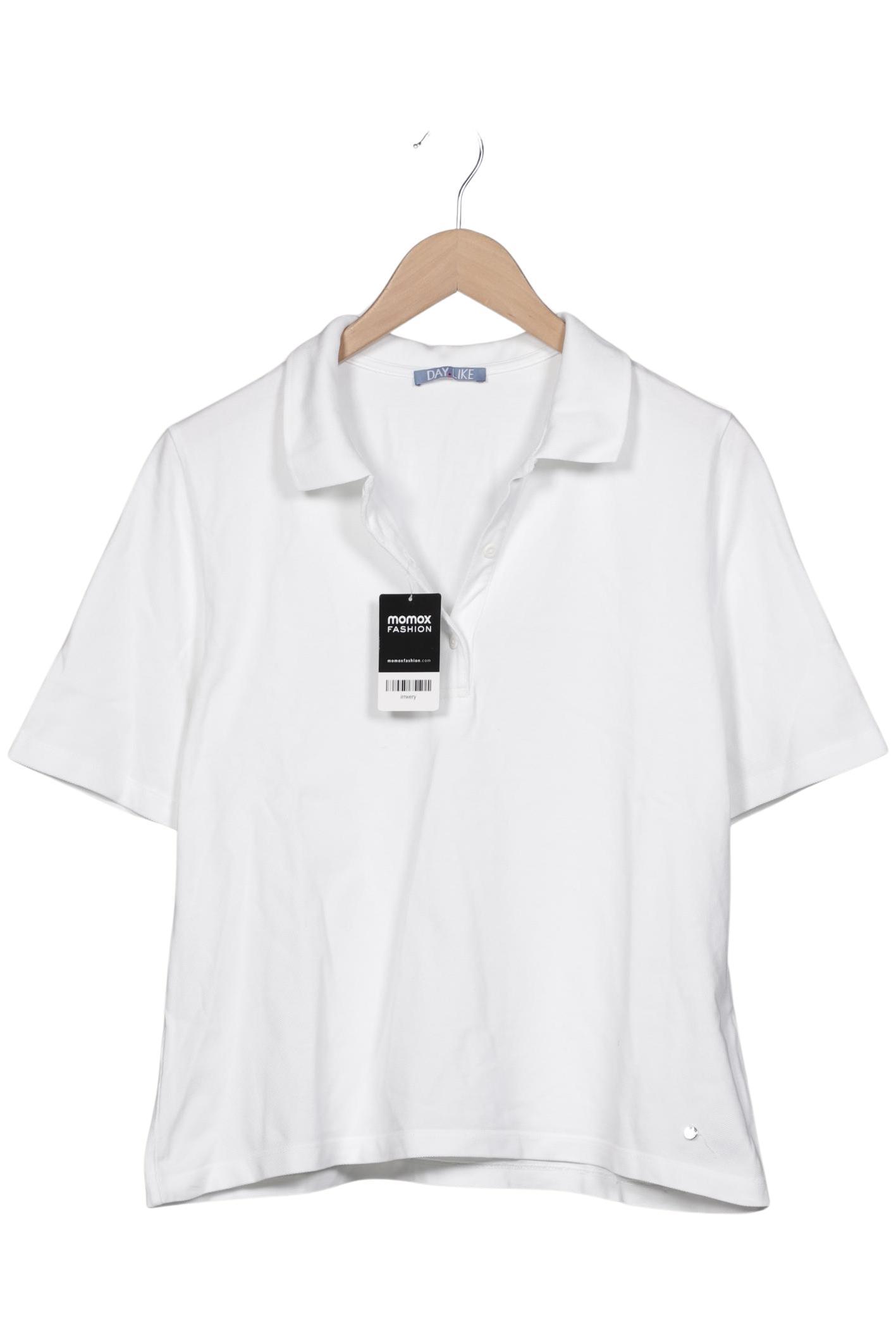 

DAY.Like by Peter Hahn Damen Poloshirt, weiß, Gr. 44
