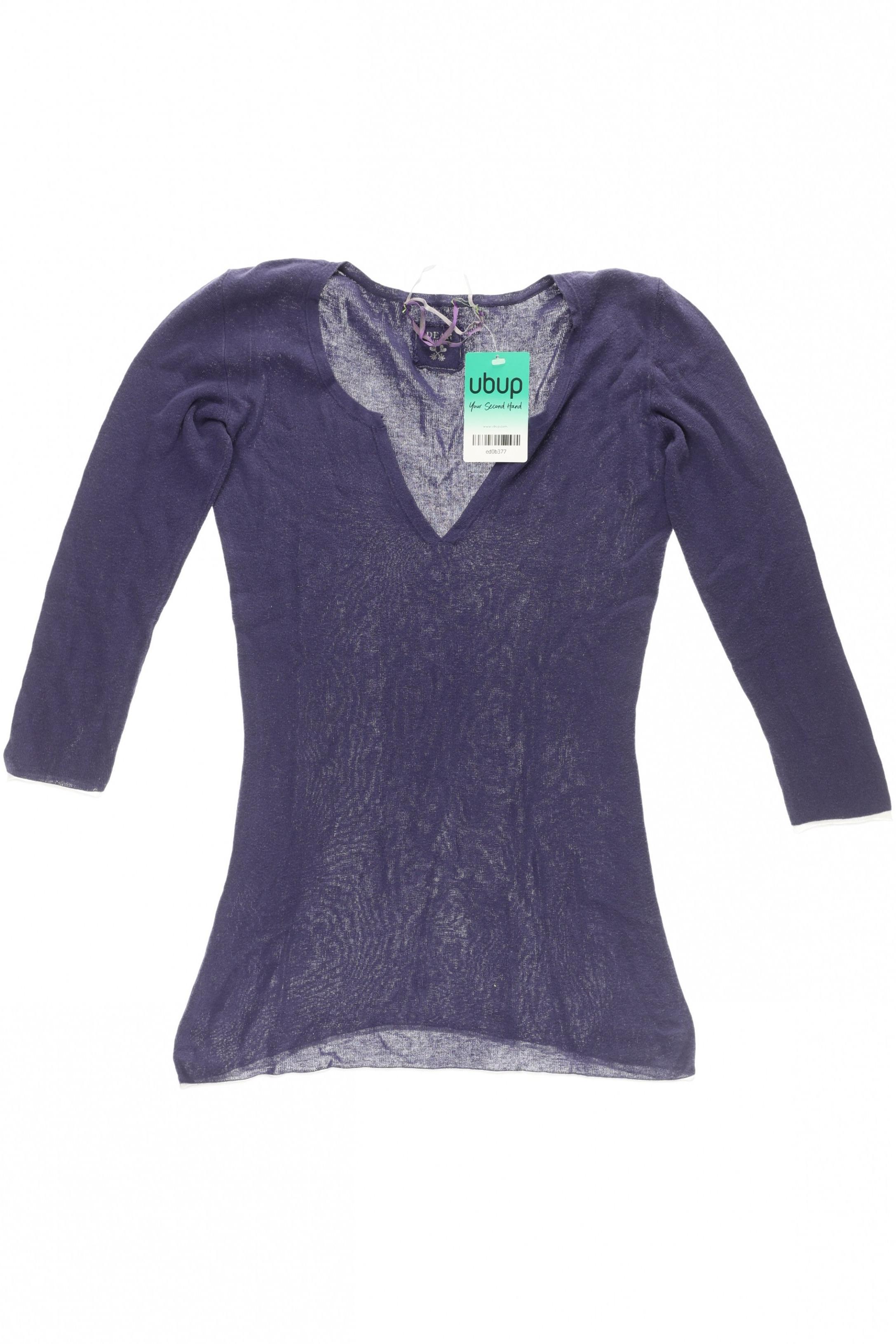

Dear Cashmere Damen Langarmshirt, blau, Gr. 32