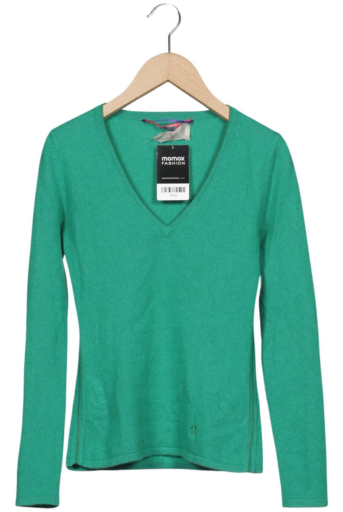 

Dear Cashmere Damen Pullover, grün, Gr. 34