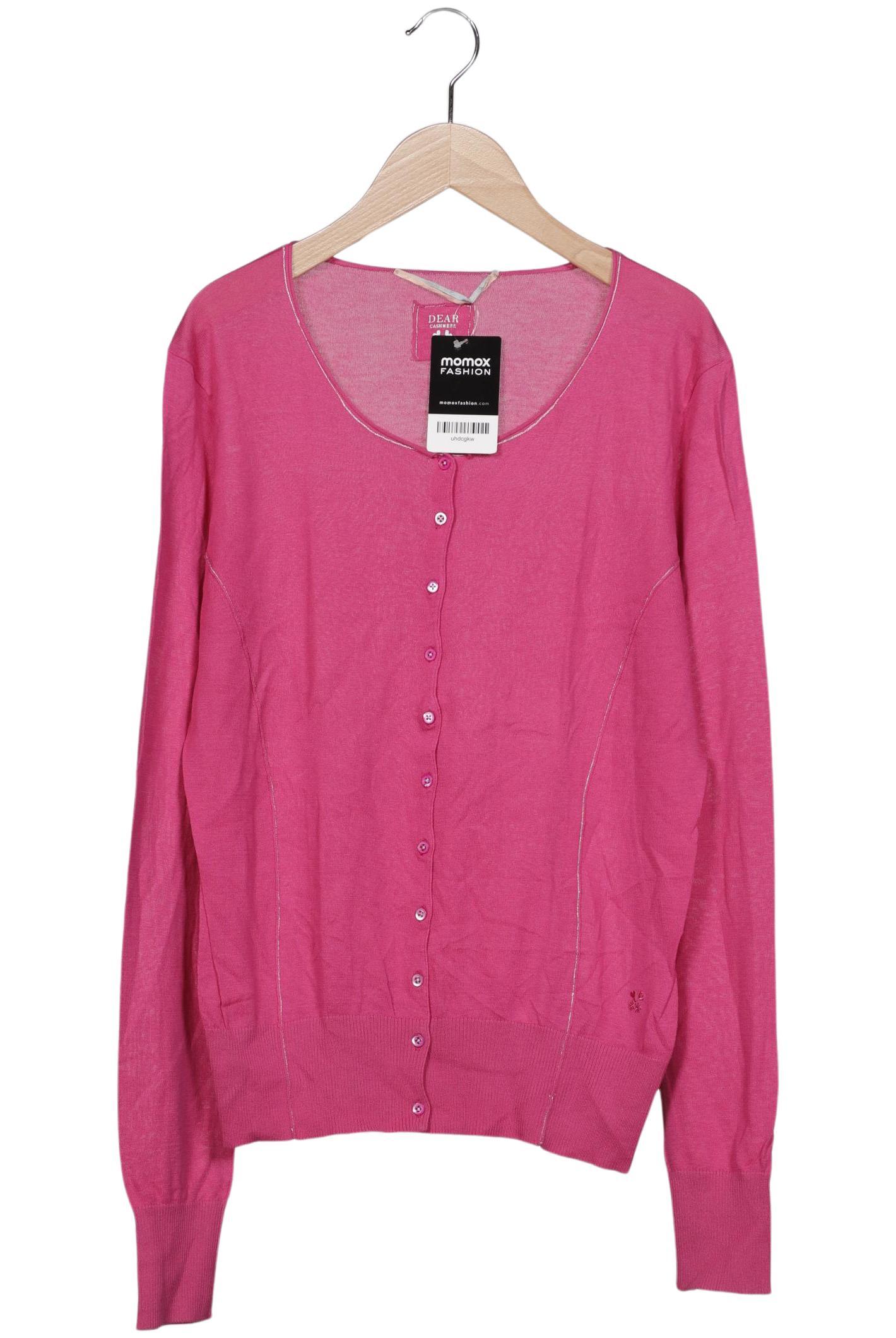 

Dear Cashmere Damen Strickjacke, pink, Gr. 42