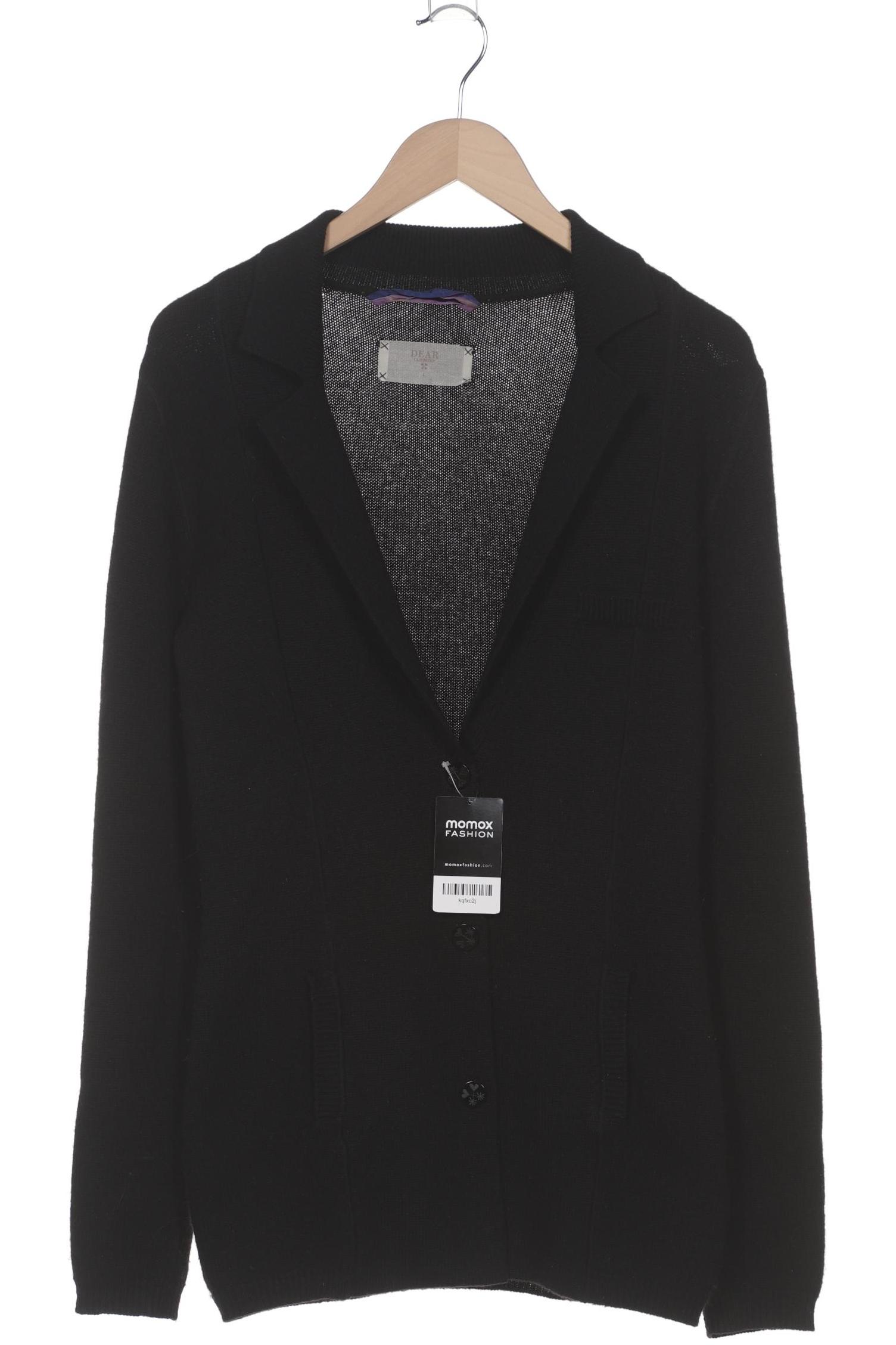

Dear Cashmere Damen Strickjacke, schwarz, Gr. 42