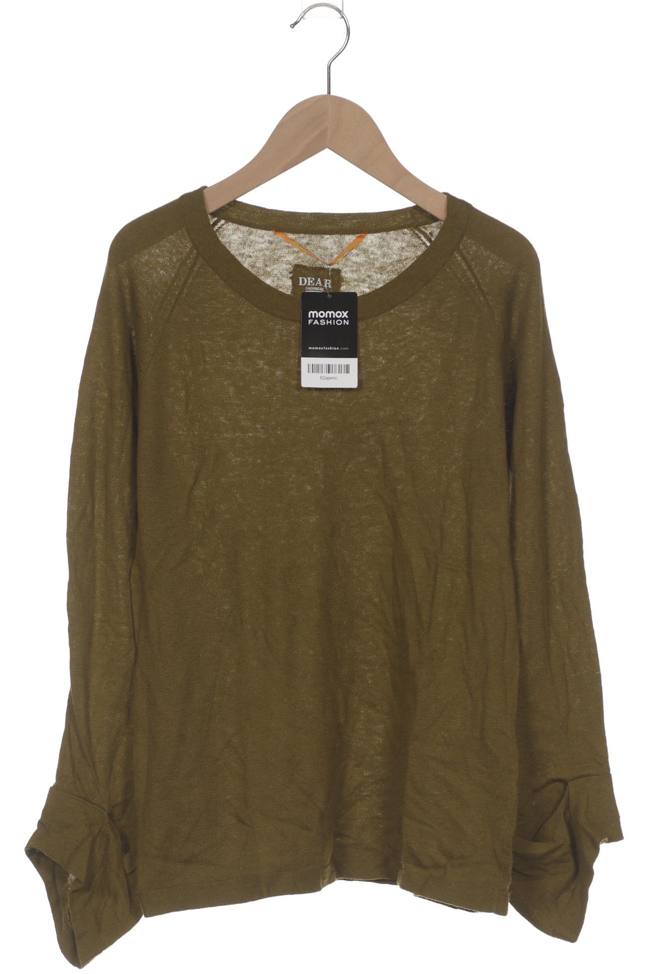 

Dear Cashmere Damen Pullover, grün, Gr. 36