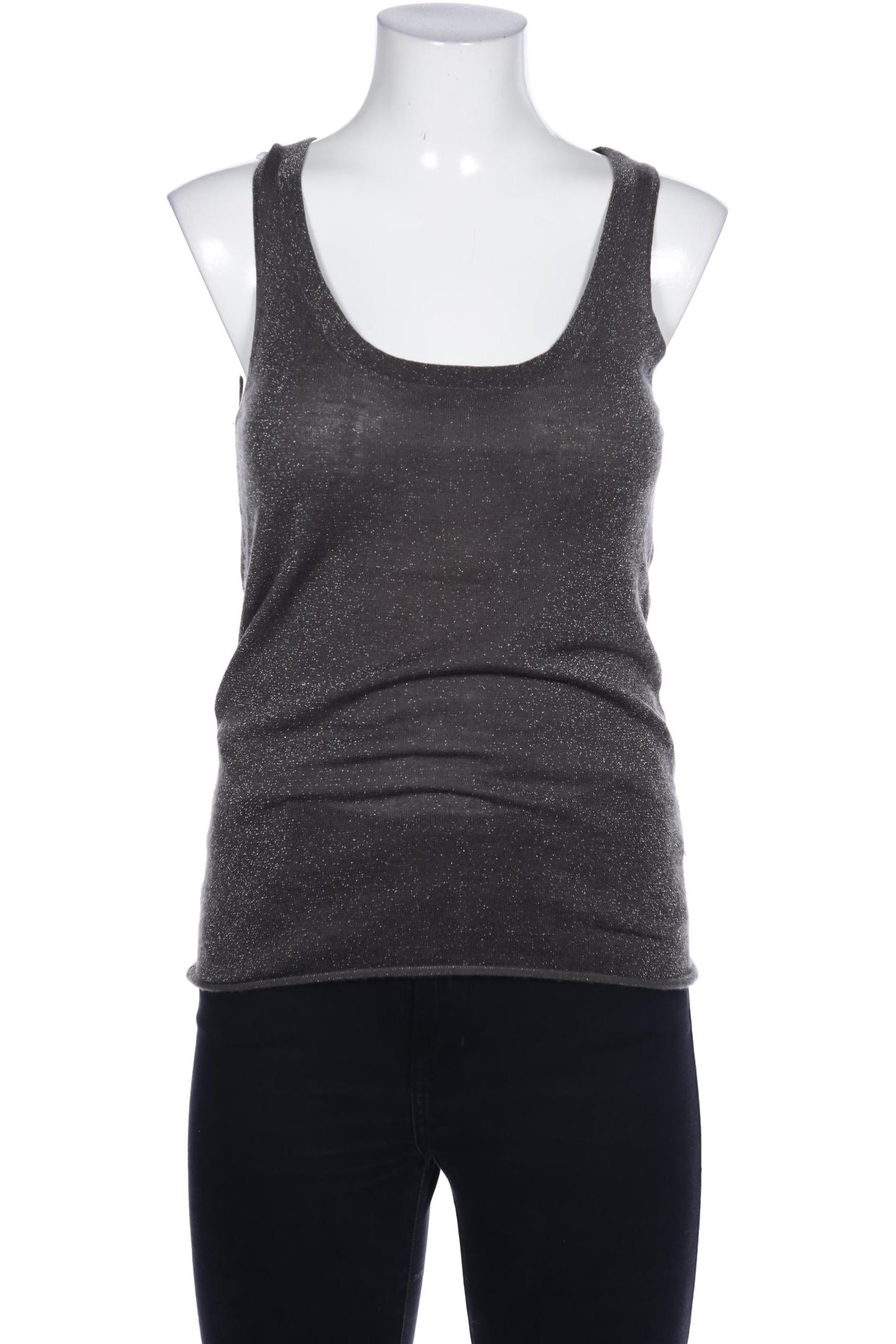 

Dear Cashmere Damen Top, grau, Gr. 38