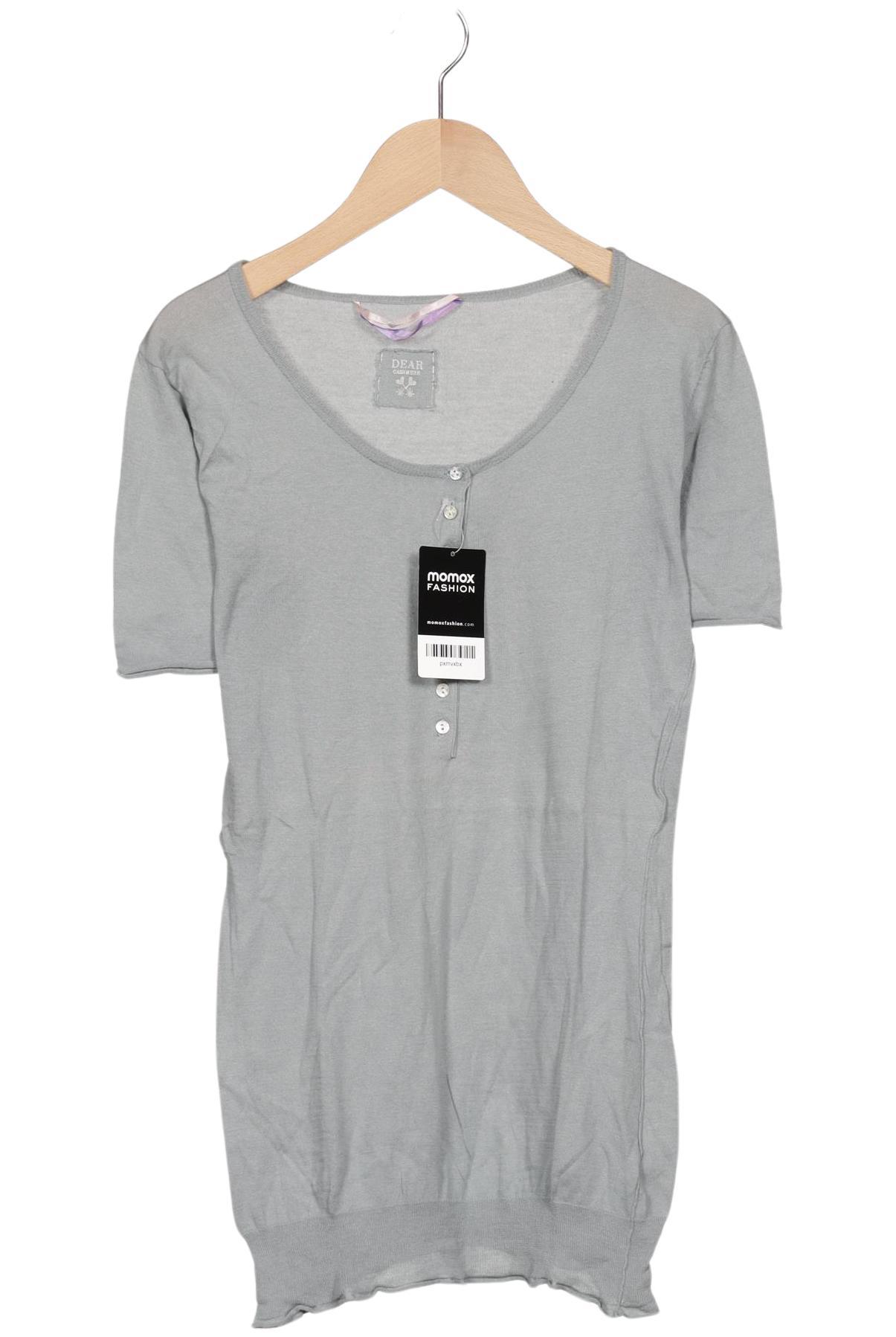 

Dear Cashmere Damen T-Shirt, grau, Gr. 38