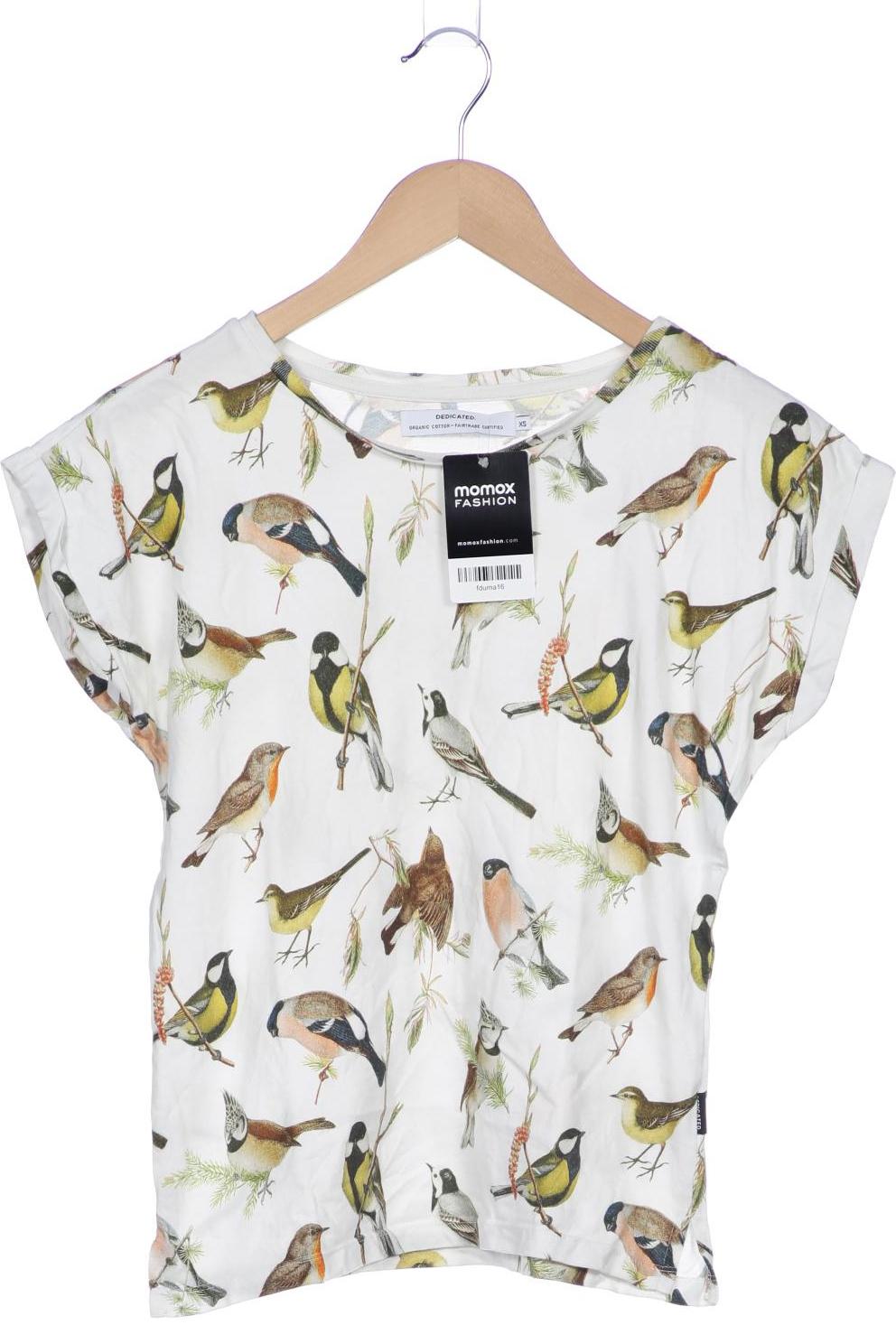 

Dedicated Damen T-Shirt, weiß, Gr. 34