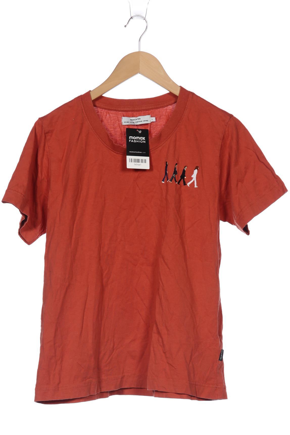 

Dedicated Damen T-Shirt, braun