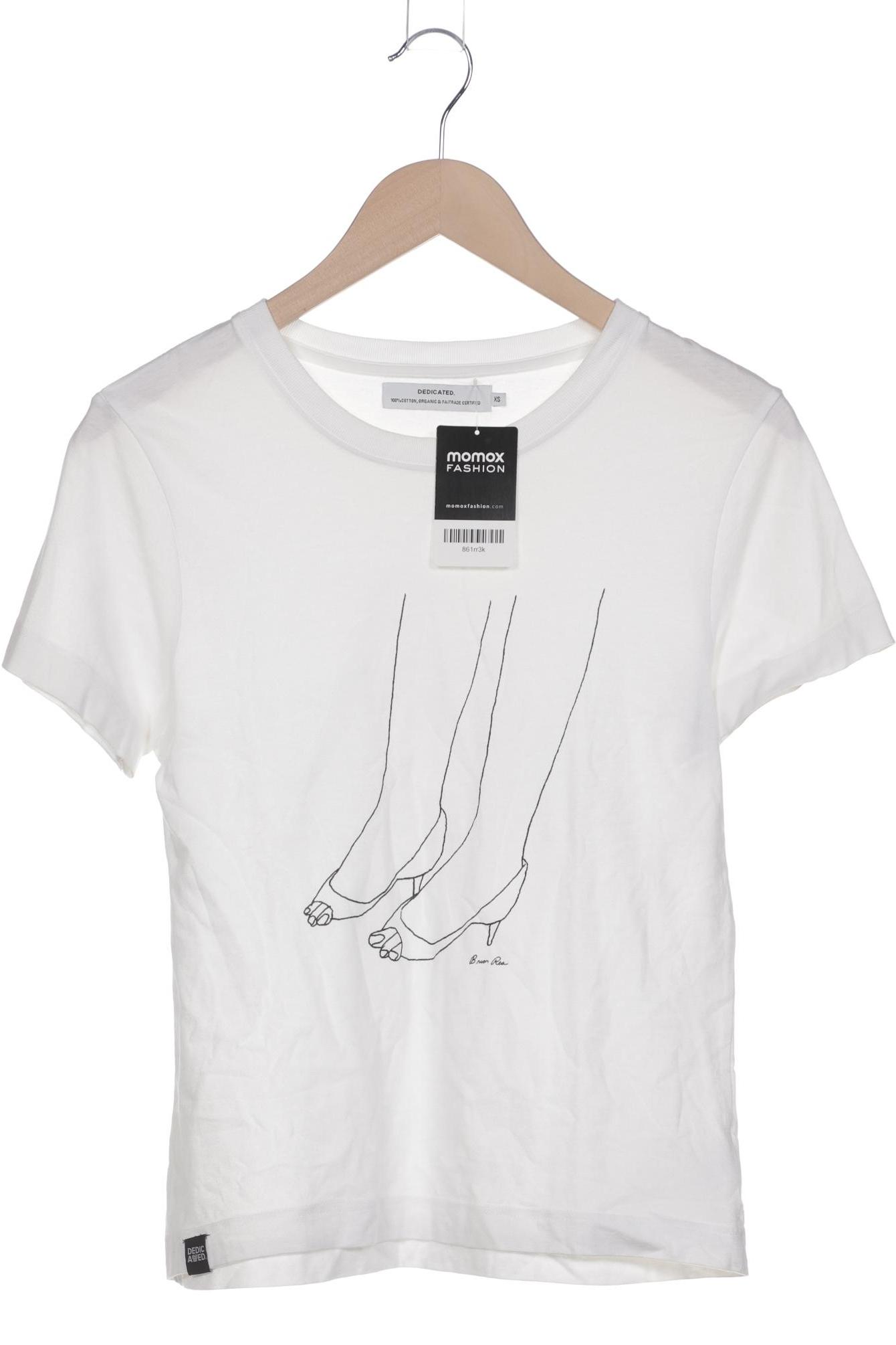 

Dedicated Damen T-Shirt, weiß, Gr. 34