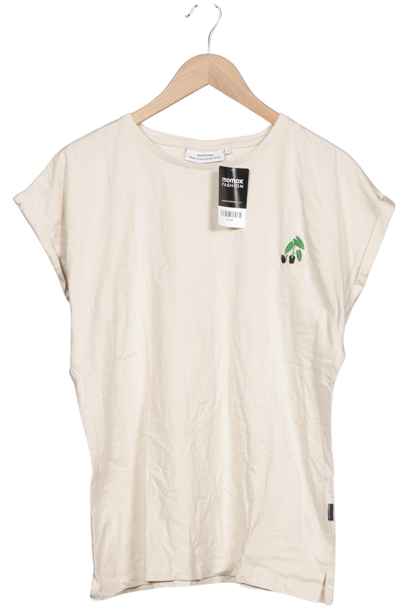 

Dedicated Damen T-Shirt, cremeweiß, Gr. 42