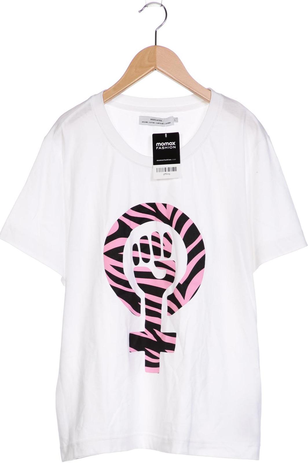 

Dedicated Damen T-Shirt, weiß, Gr. 42