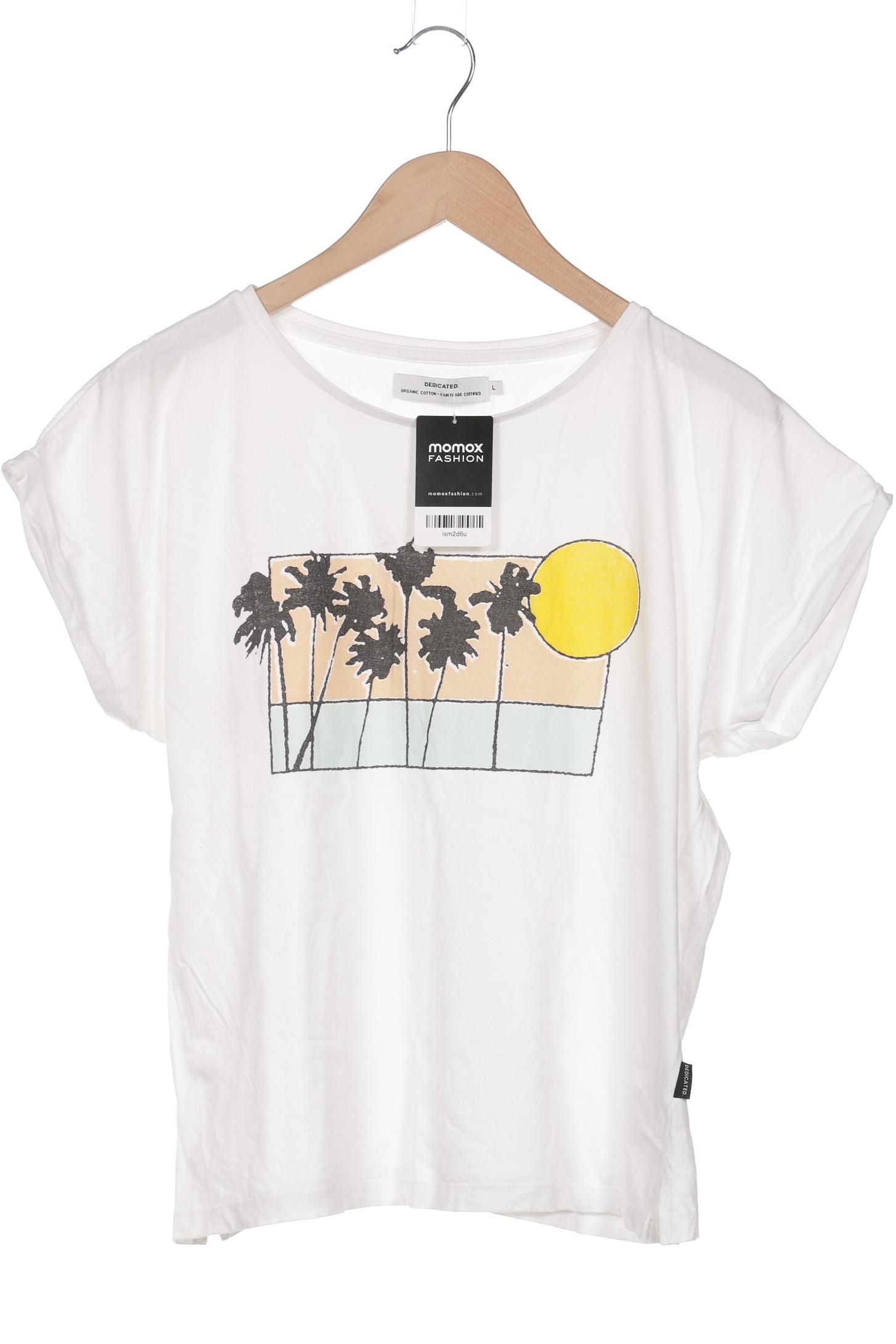 

Dedicated Damen T-Shirt, weiß, Gr. 42