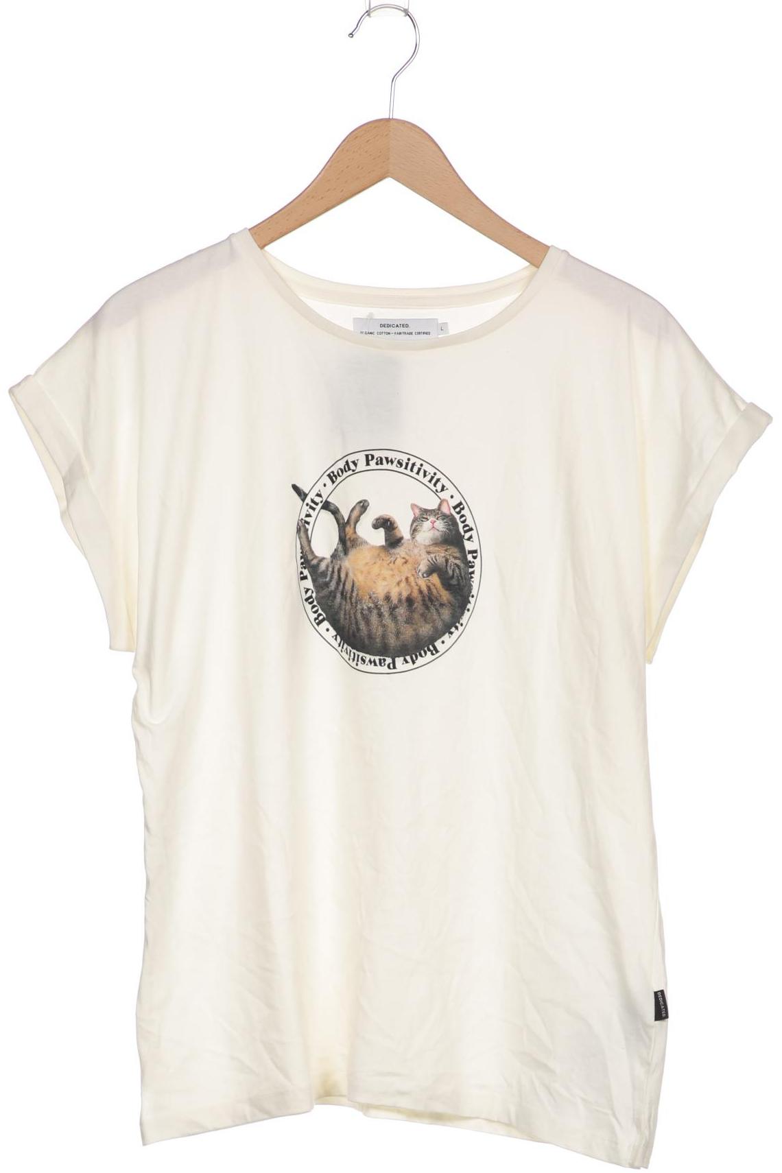 

Dedicated Damen T-Shirt, cremeweiß
