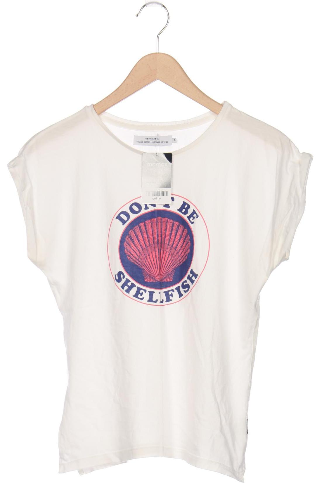 

Dedicated Damen T-Shirt, weiß, Gr. 36