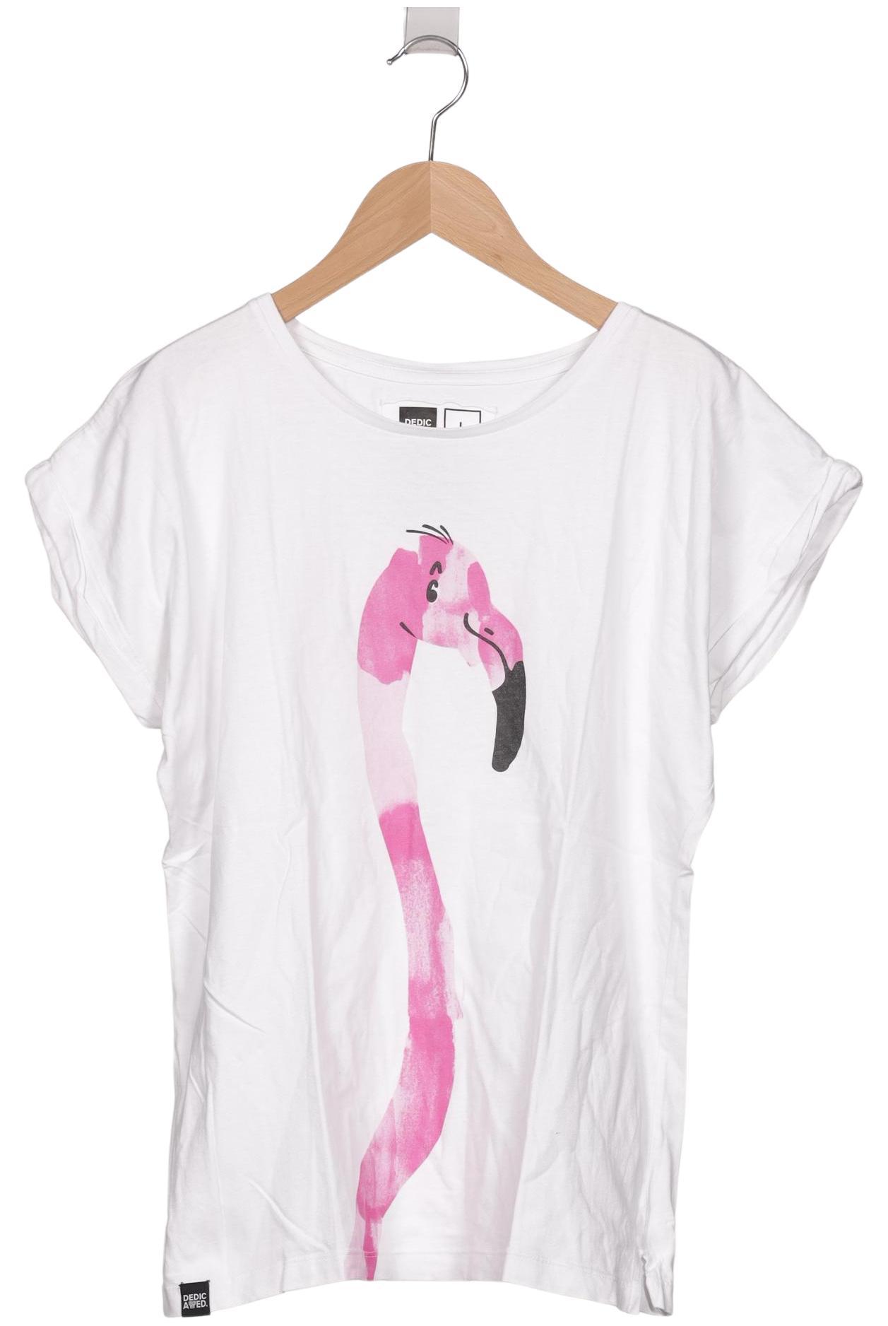 

Dedicated Damen T-Shirt, weiß, Gr. 42