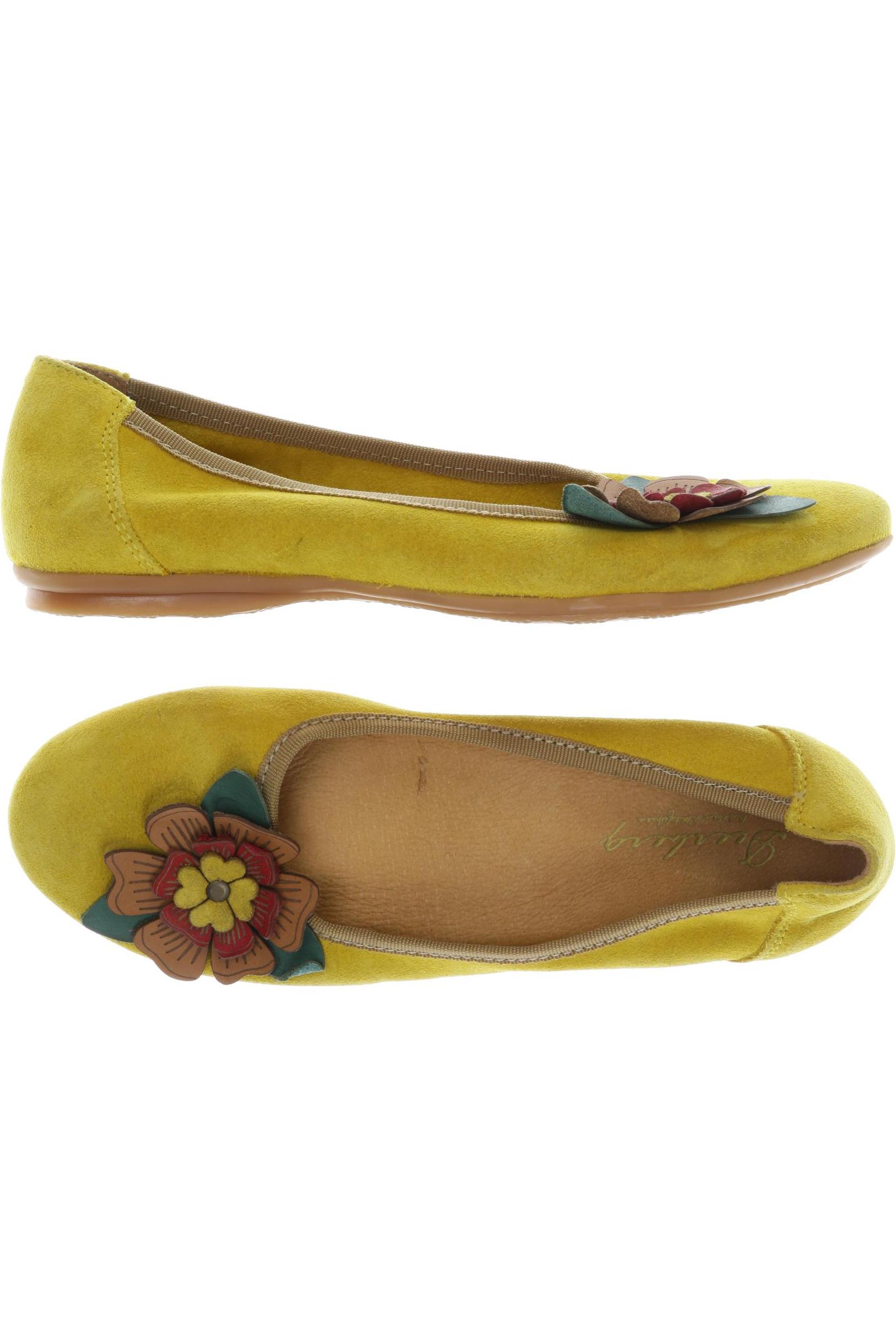 

Deerberg Damen Ballerinas, gelb, Gr. 37