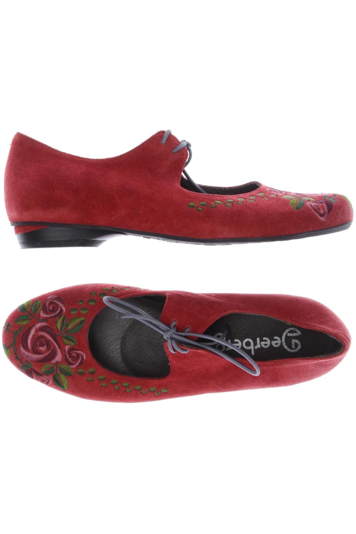 

Deerberg Damen Ballerinas, rot, Gr. 36