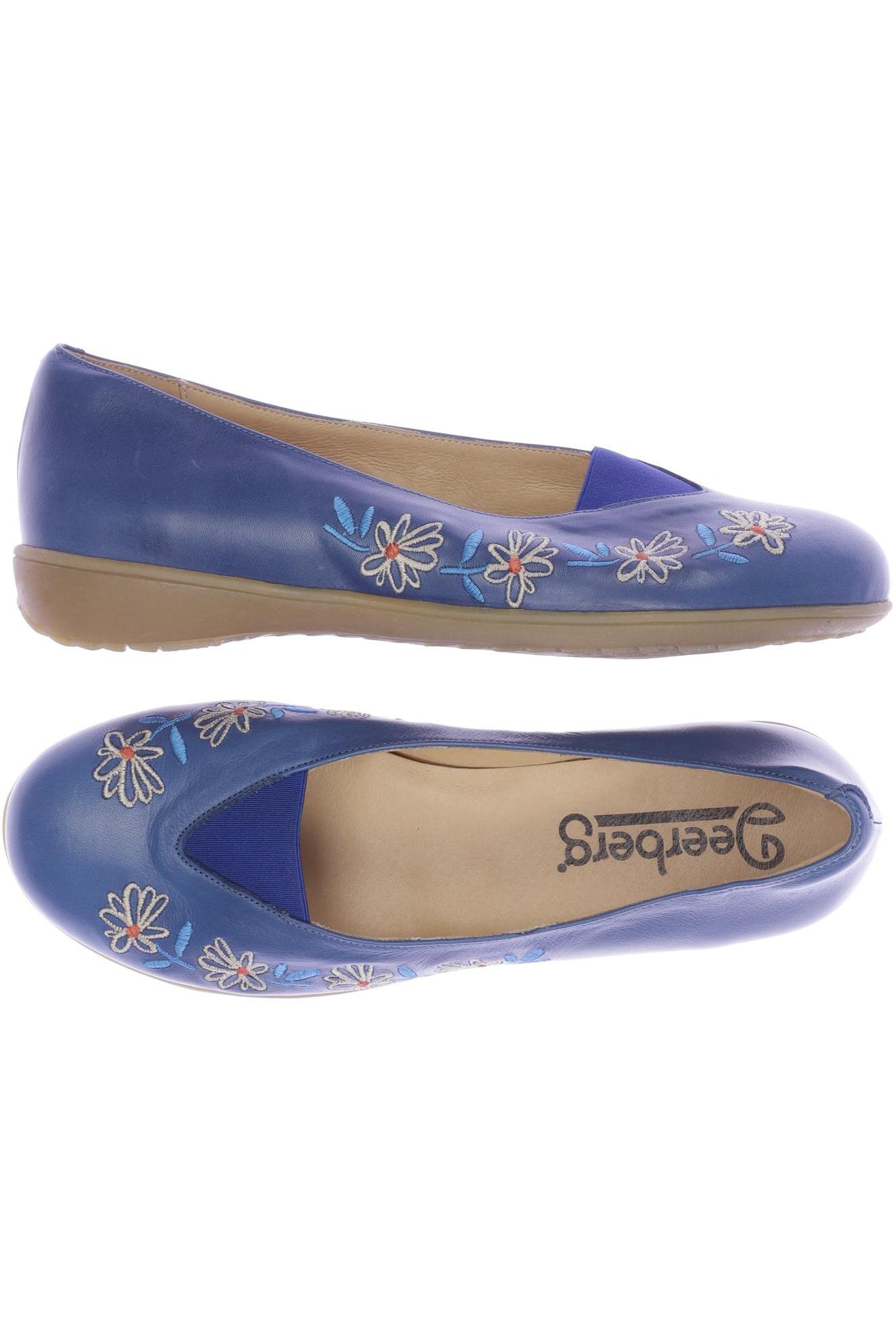 

Deerberg Damen Ballerinas, blau, Gr. 39