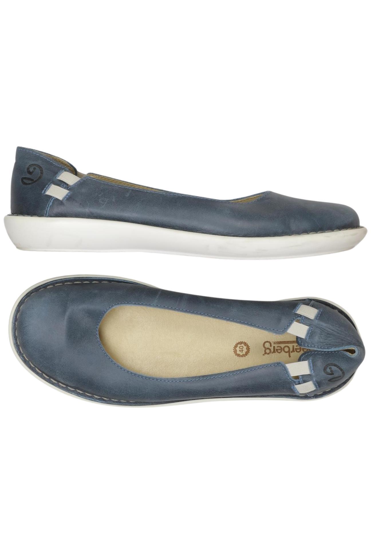 

Deerberg Damen Ballerinas, blau, Gr. 40