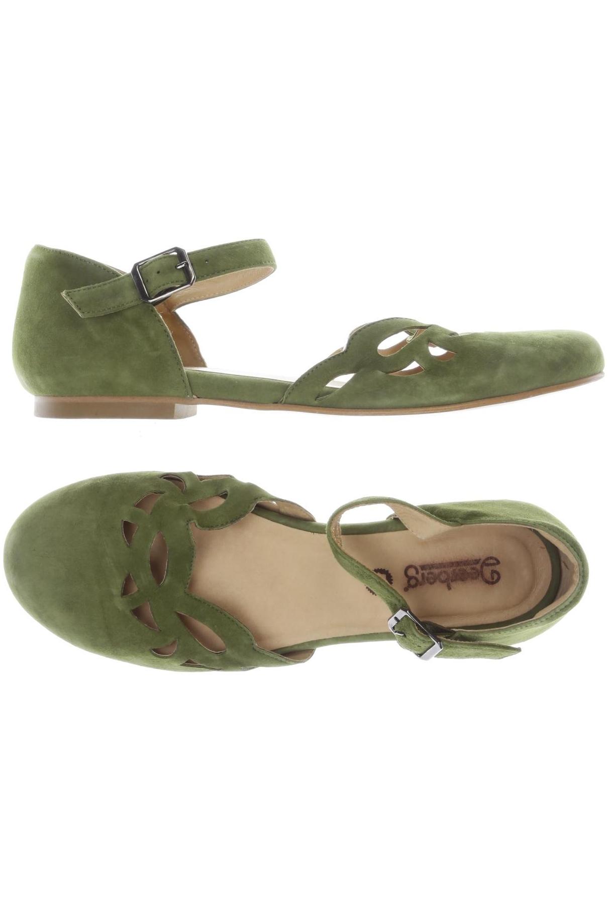 

Deerberg Damen Ballerinas, grün, Gr. 40
