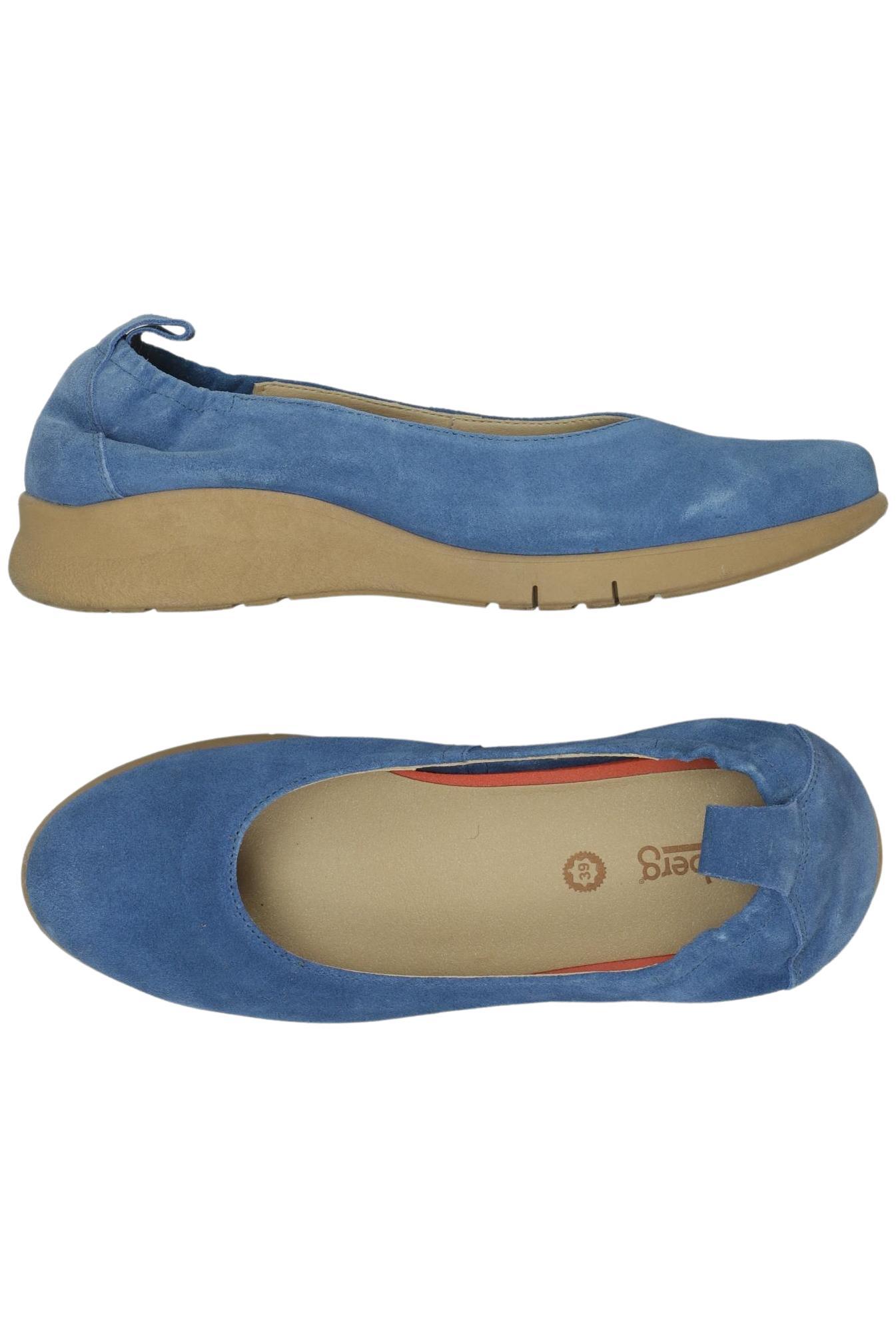 

Deerberg Damen Ballerinas, blau, Gr. 39