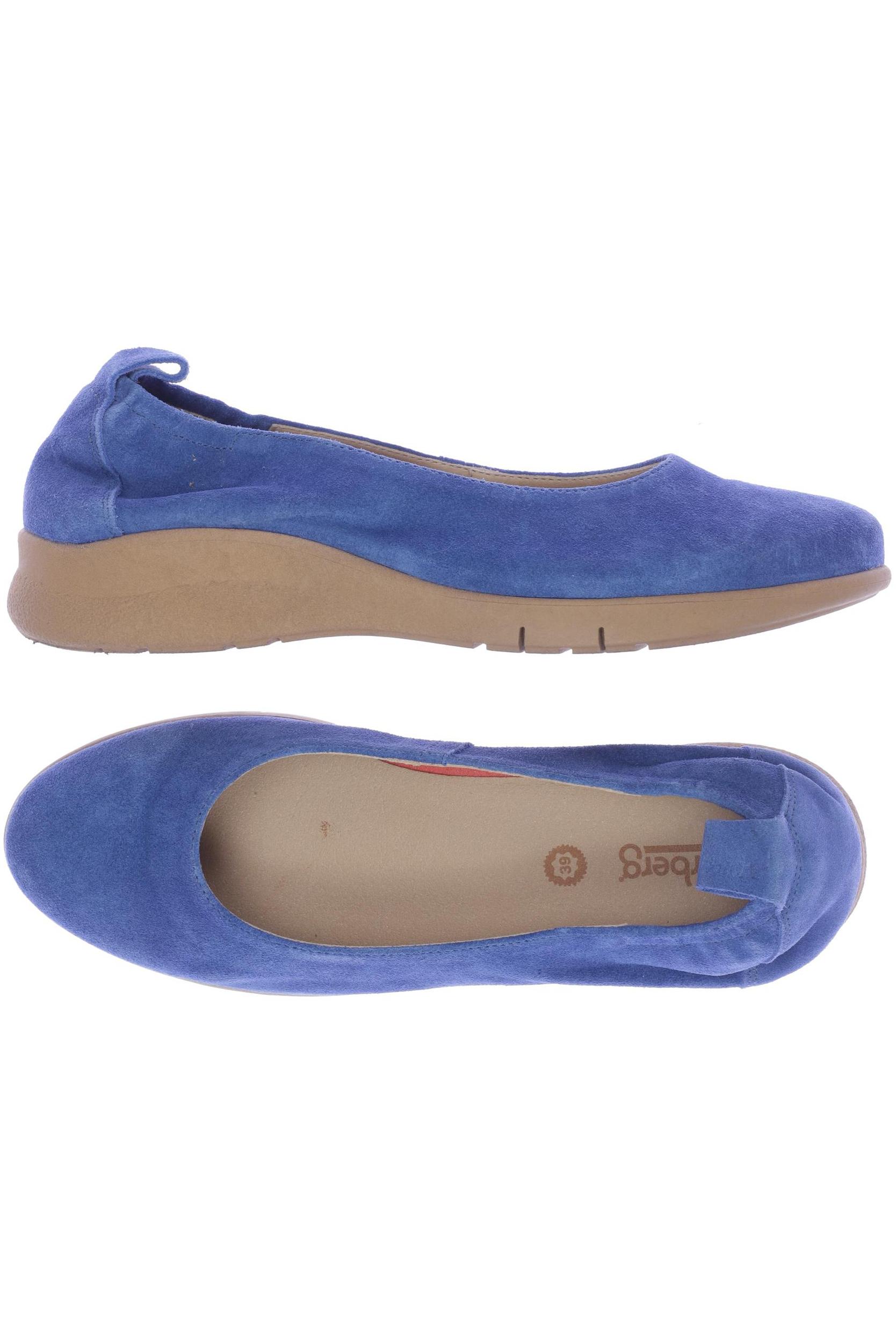 

Deerberg Damen Ballerinas, blau, Gr. 39