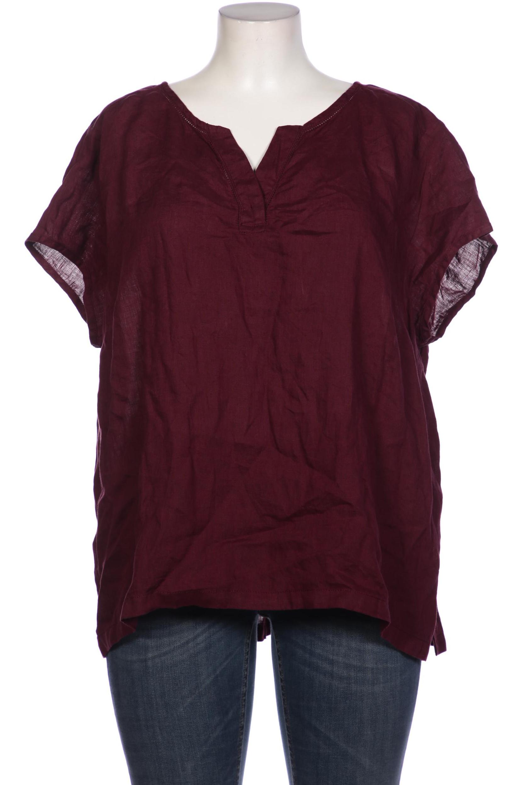 

Deerberg Damen Bluse, bordeaux, Gr. 46