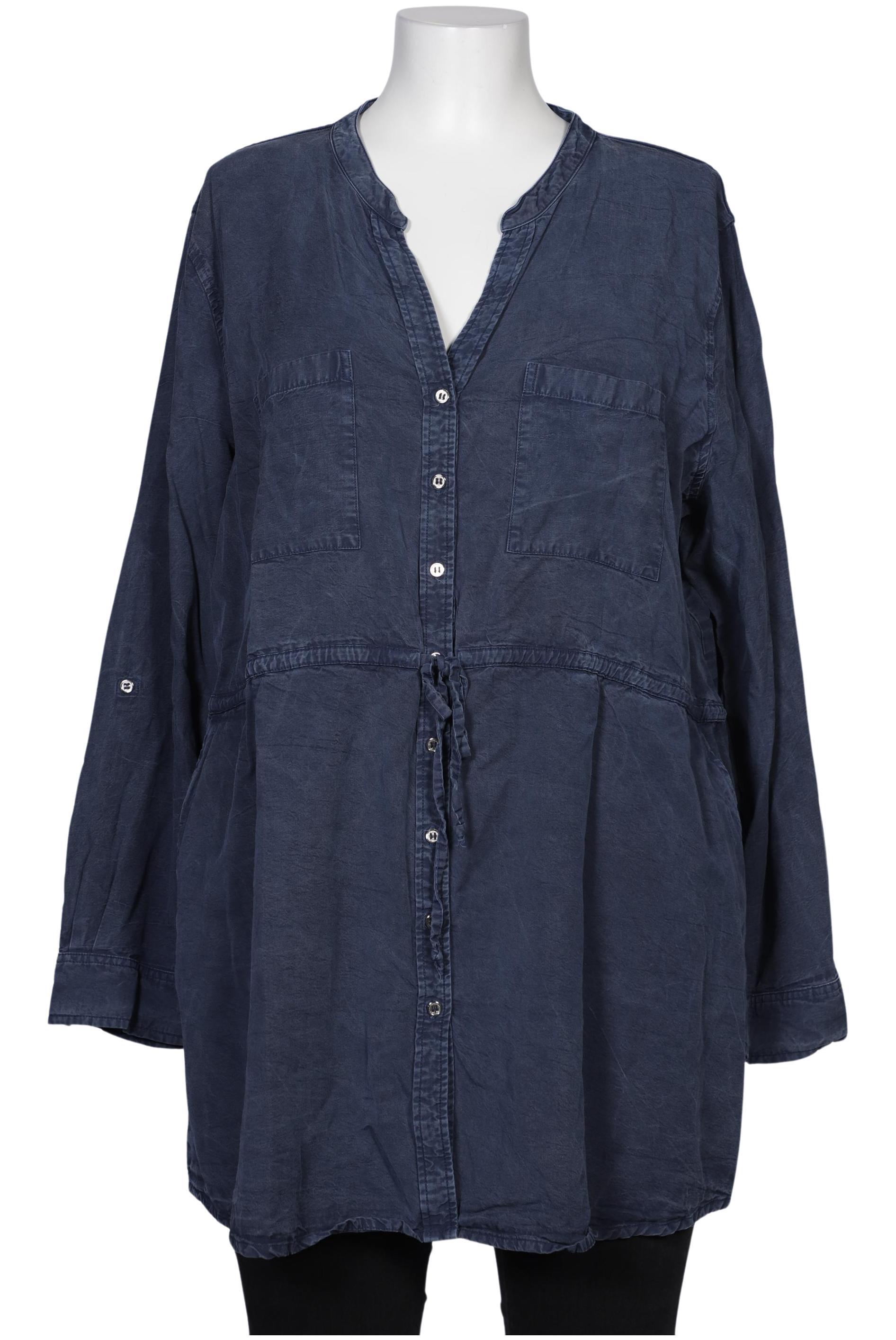 

Deerberg Damen Bluse, marineblau, Gr. 46