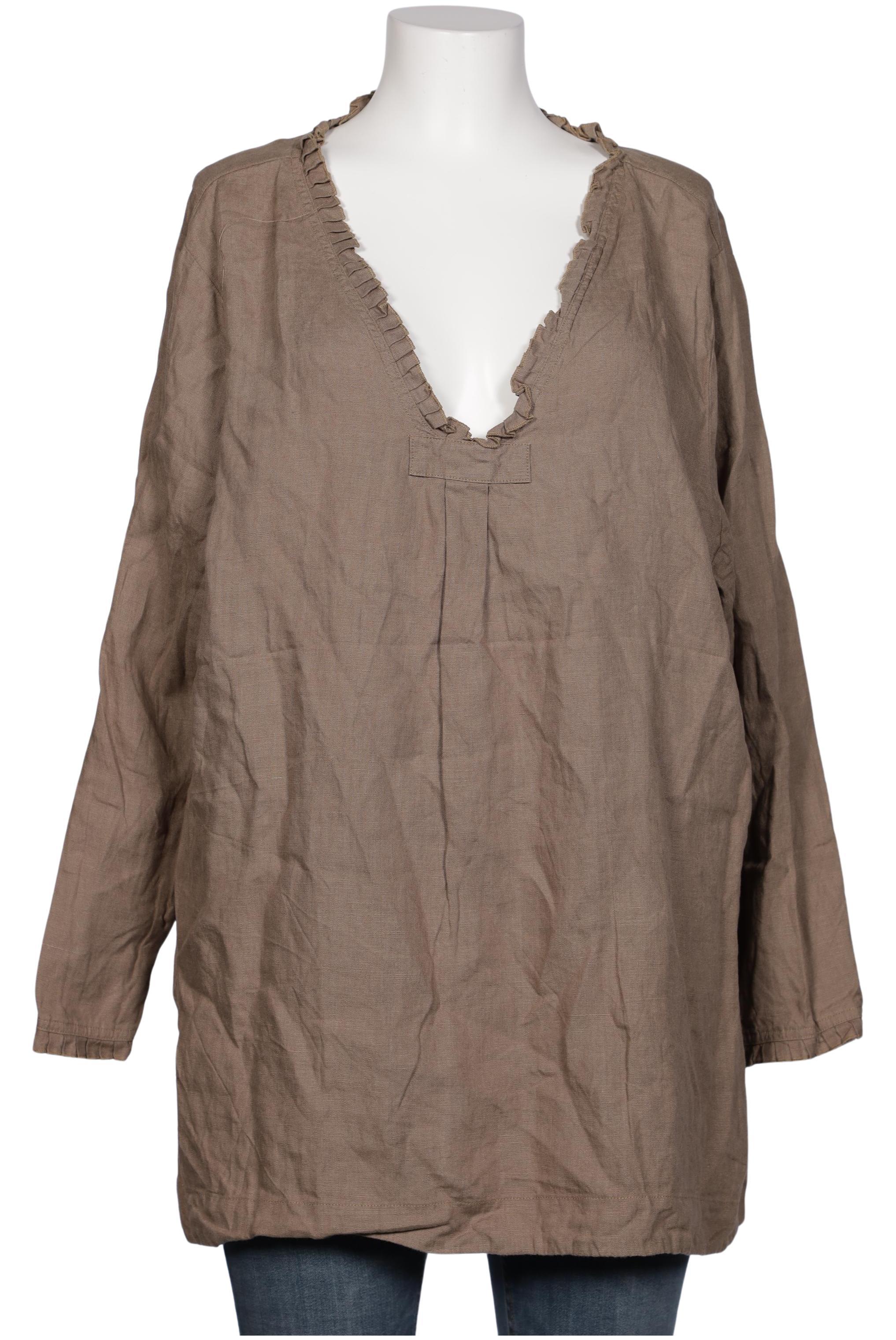 

Deerberg Damen Bluse, braun, Gr. 46
