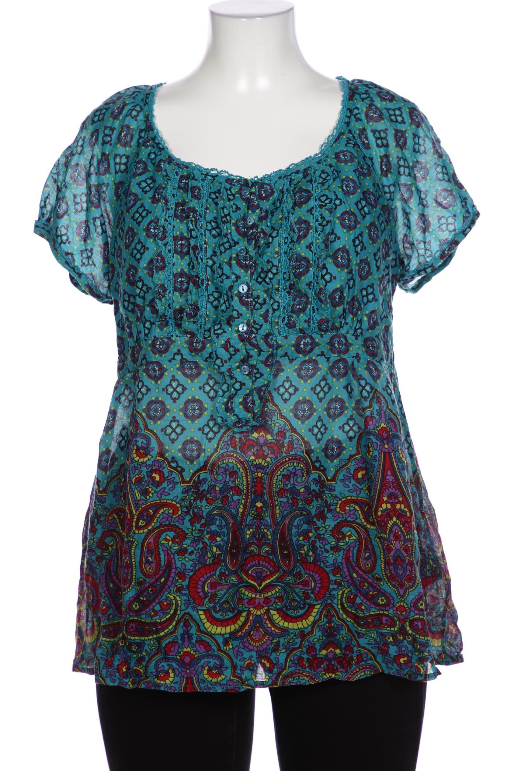 

Deerberg Damen Bluse, türkis, Gr. 42