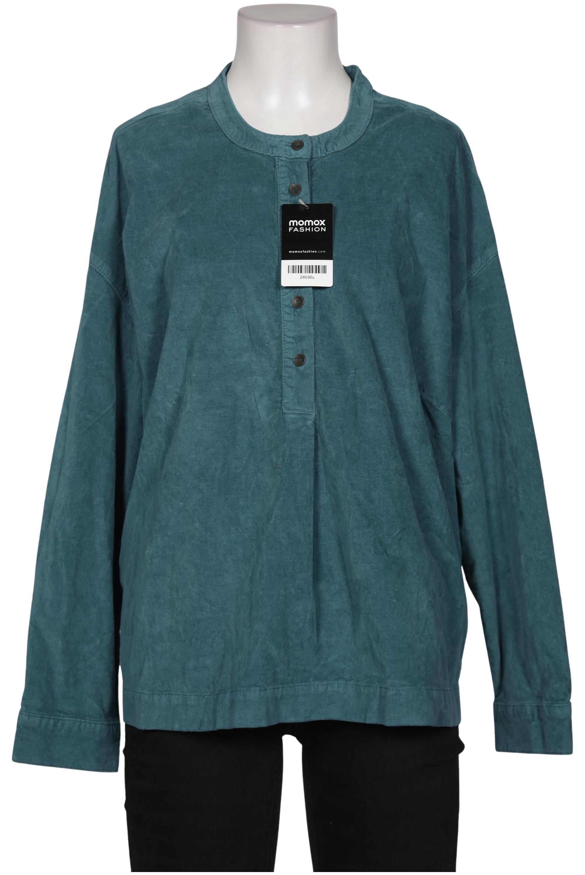 

Deerberg Damen Bluse, türkis, Gr. 50