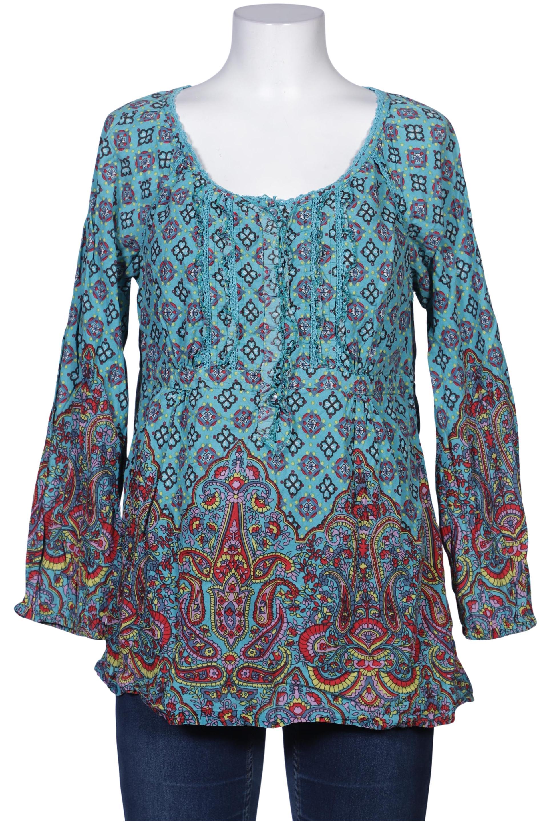 

Deerberg Damen Bluse, türkis, Gr. 42