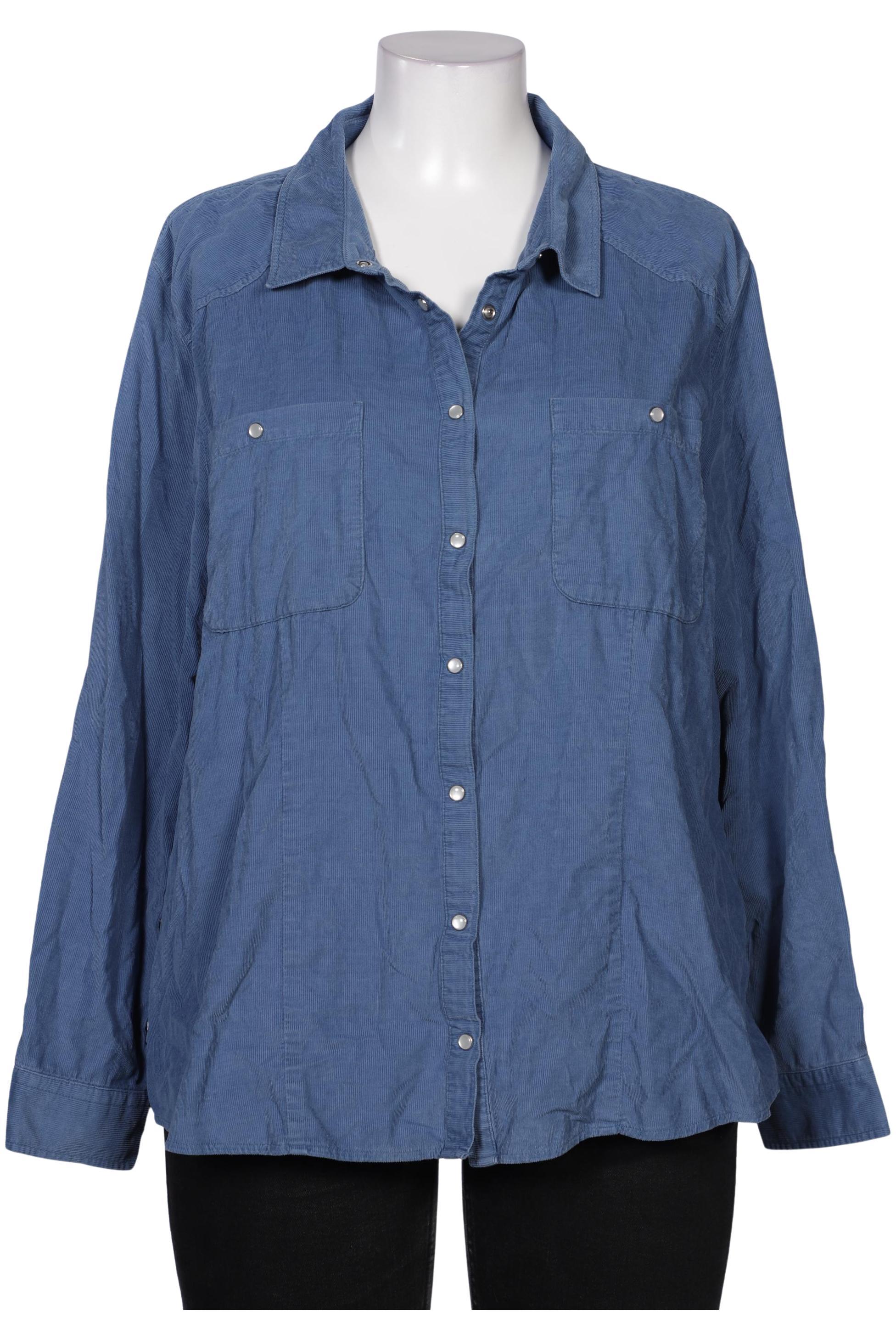 

Deerberg Damen Bluse, blau, Gr. 46