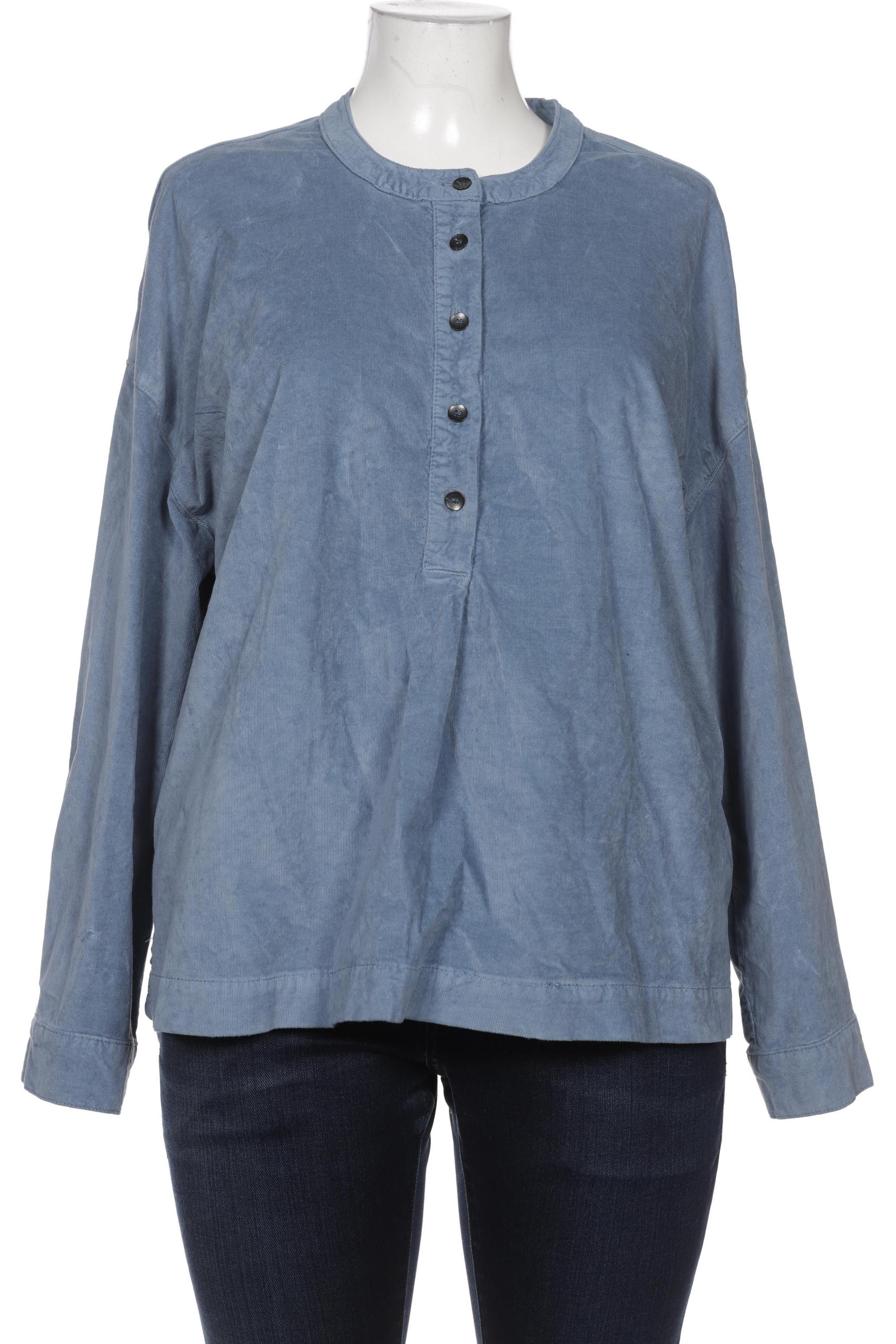 

Deerberg Damen Bluse, blau, Gr. 52