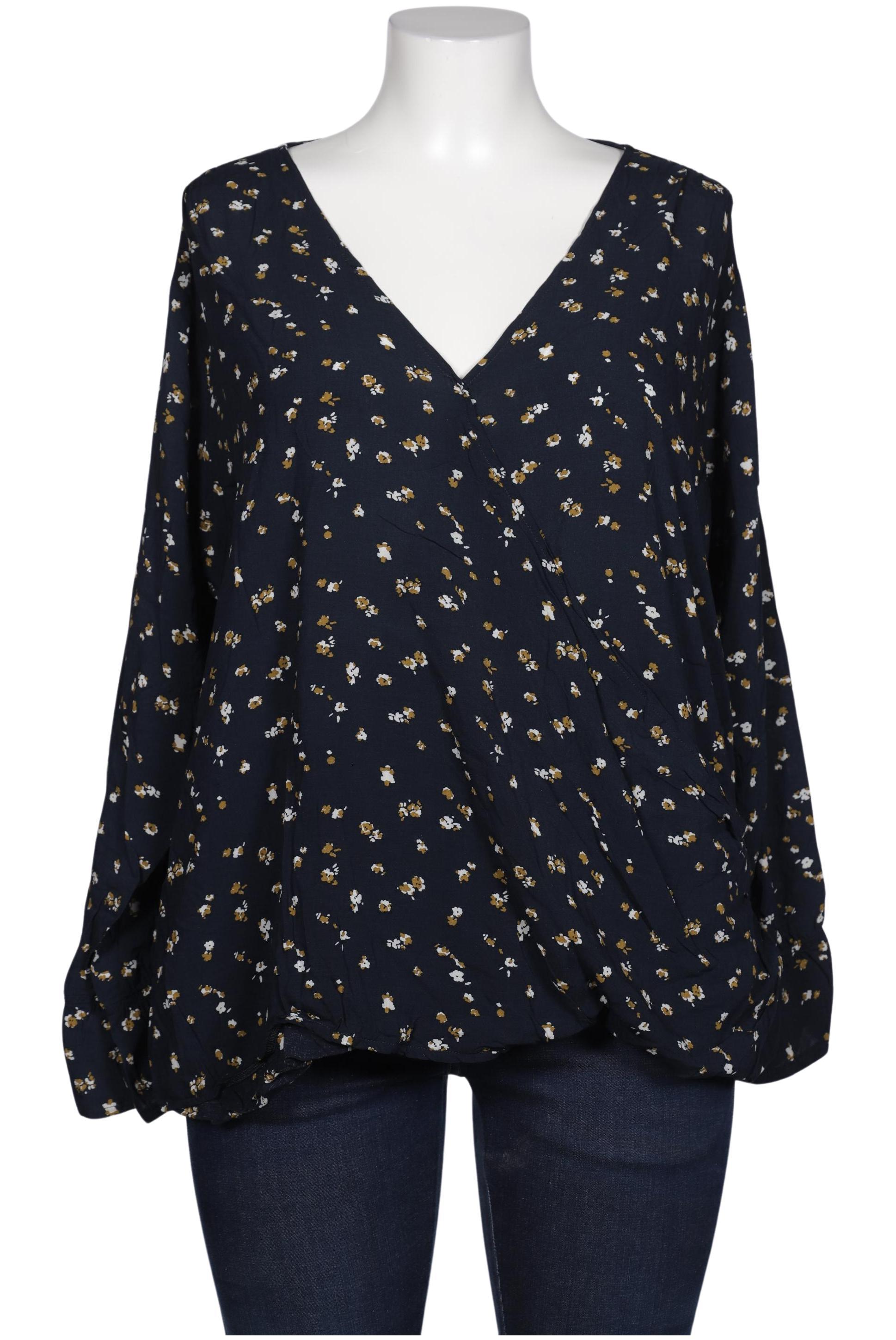 

Deerberg Damen Bluse, marineblau, Gr. 46