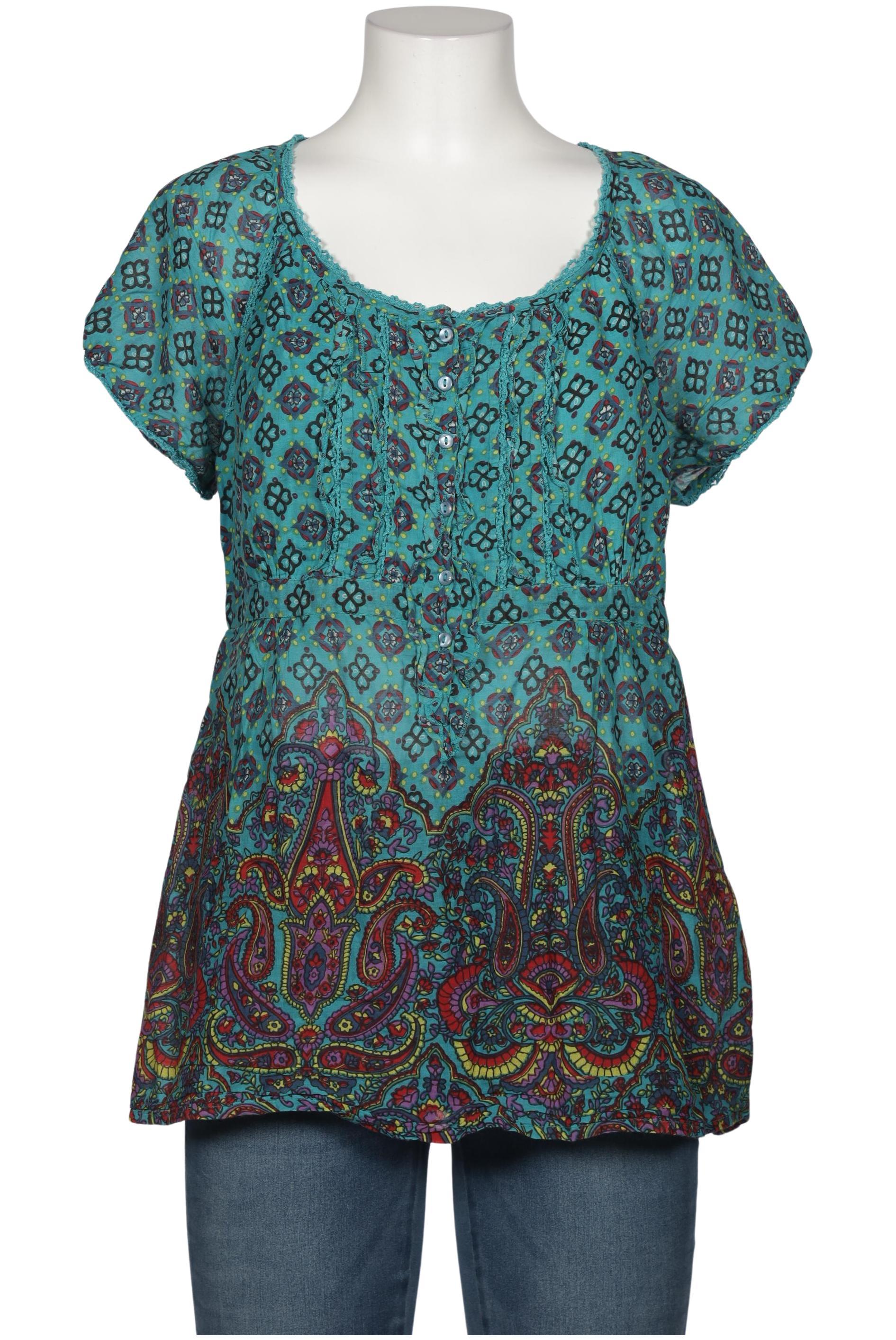 

Deerberg Damen Bluse, türkis, Gr. 42