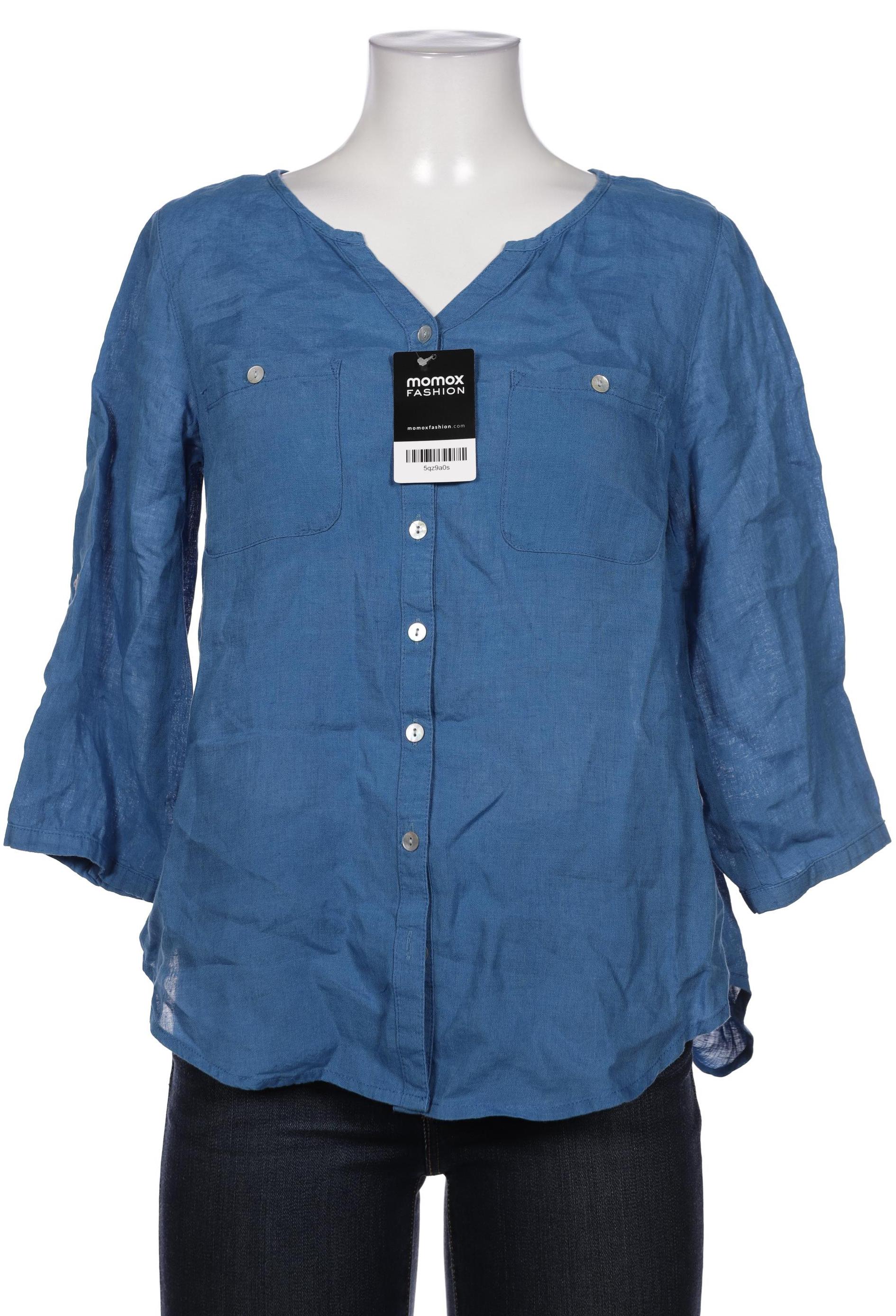 

Deerberg Damen Bluse, blau, Gr. 36