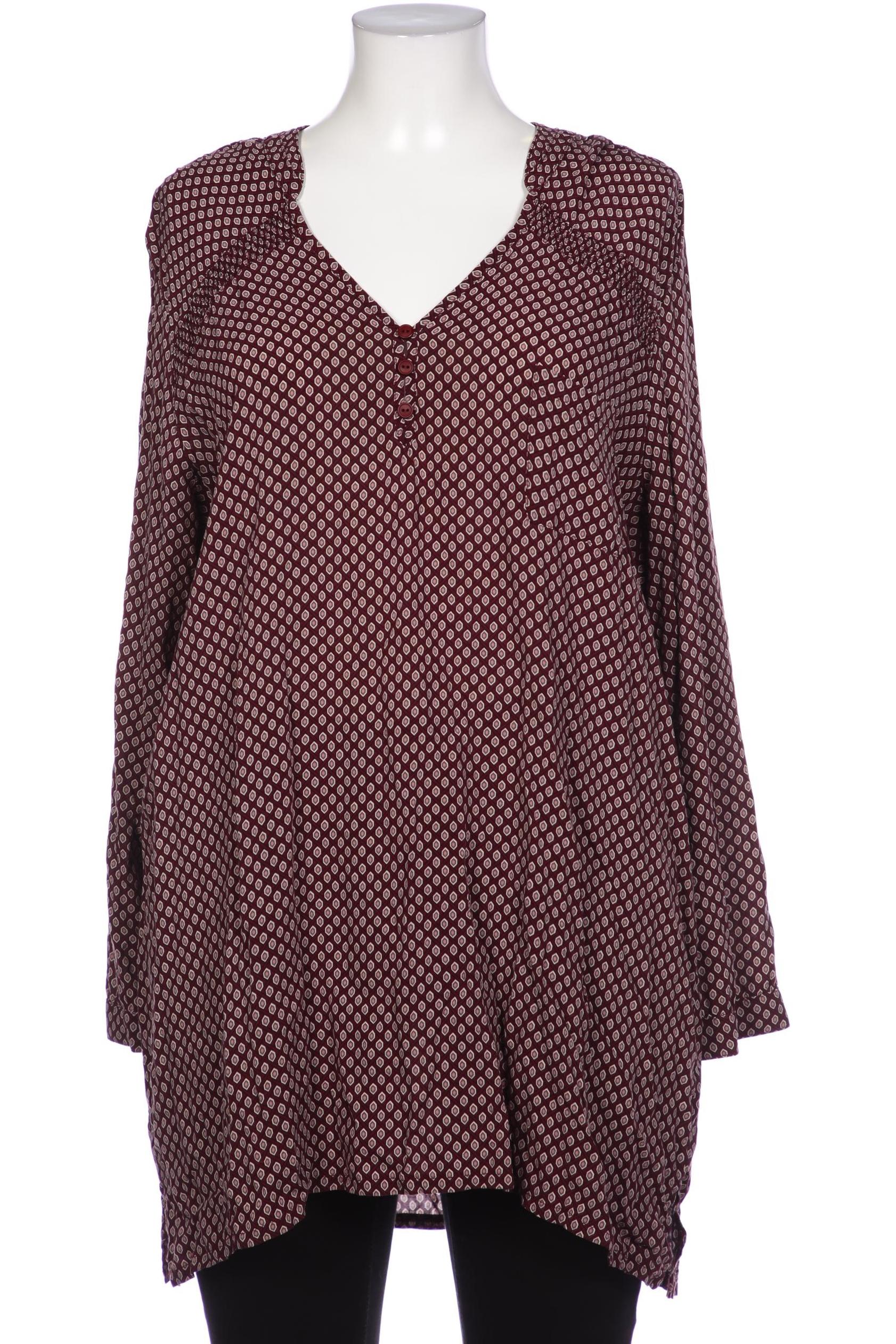 

Deerberg Damen Bluse, bordeaux, Gr. 46