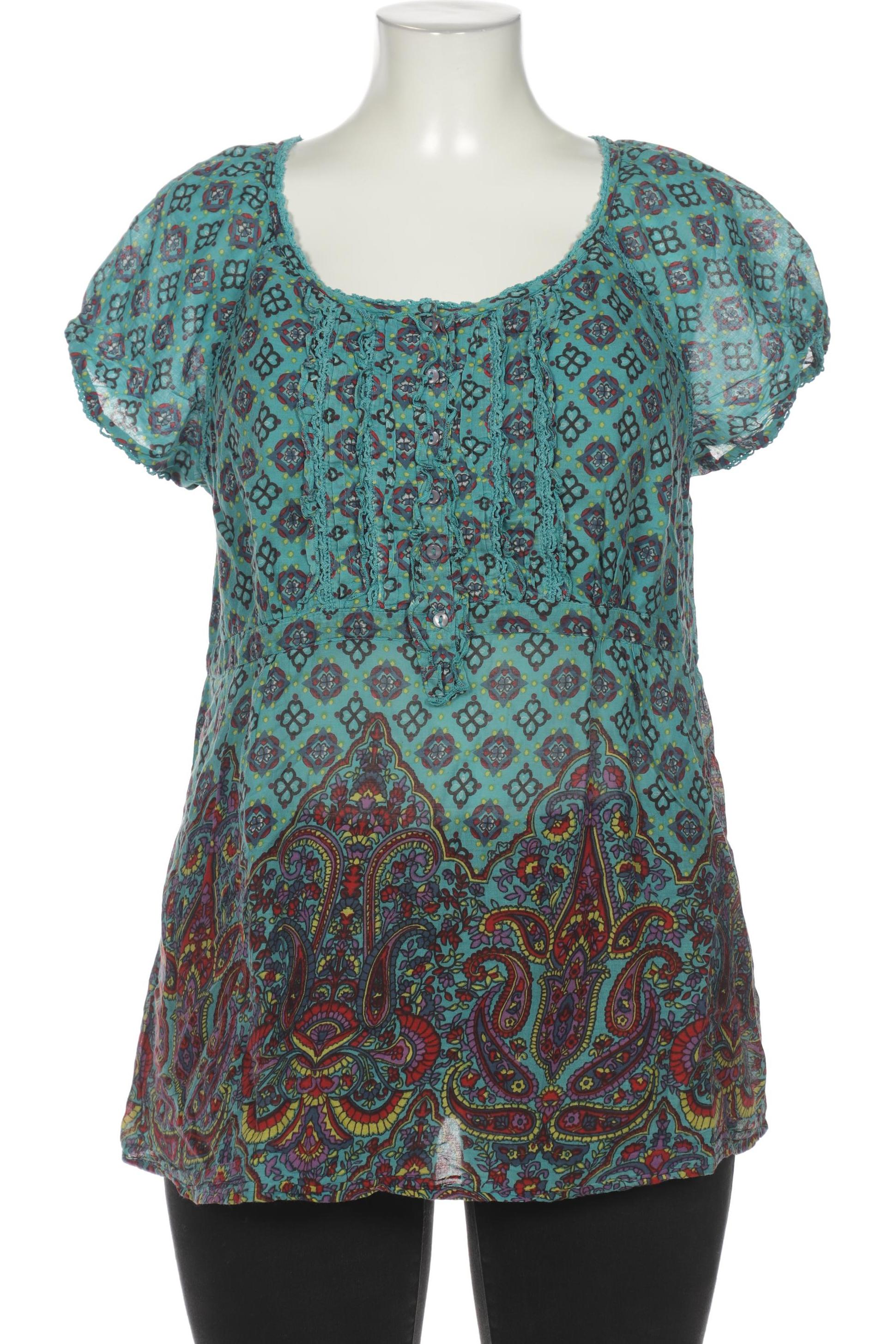 

Deerberg Damen Bluse, türkis, Gr. 44